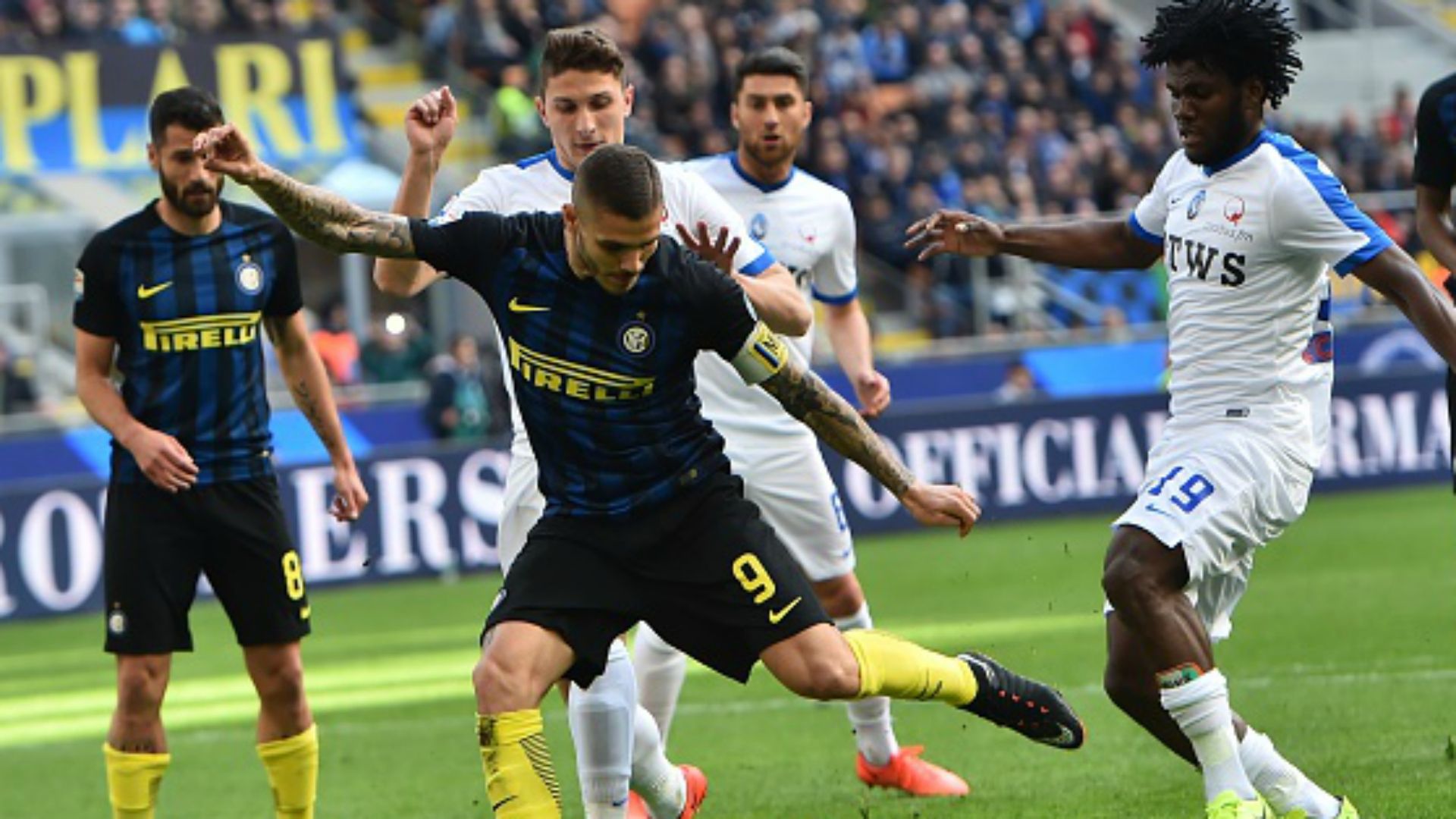 Mauro Icardi Inter Atalanta Serie A