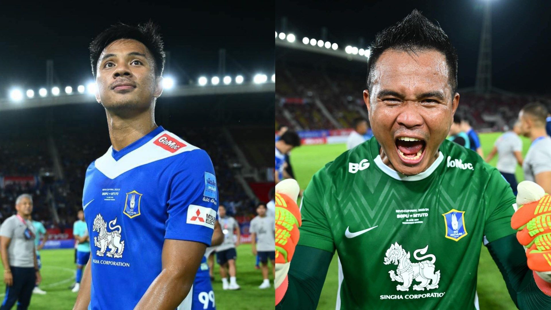  จักพัน ไพรสุวรรณ กองหลัง - กิตติพงษ์ ภูแถวเชือก