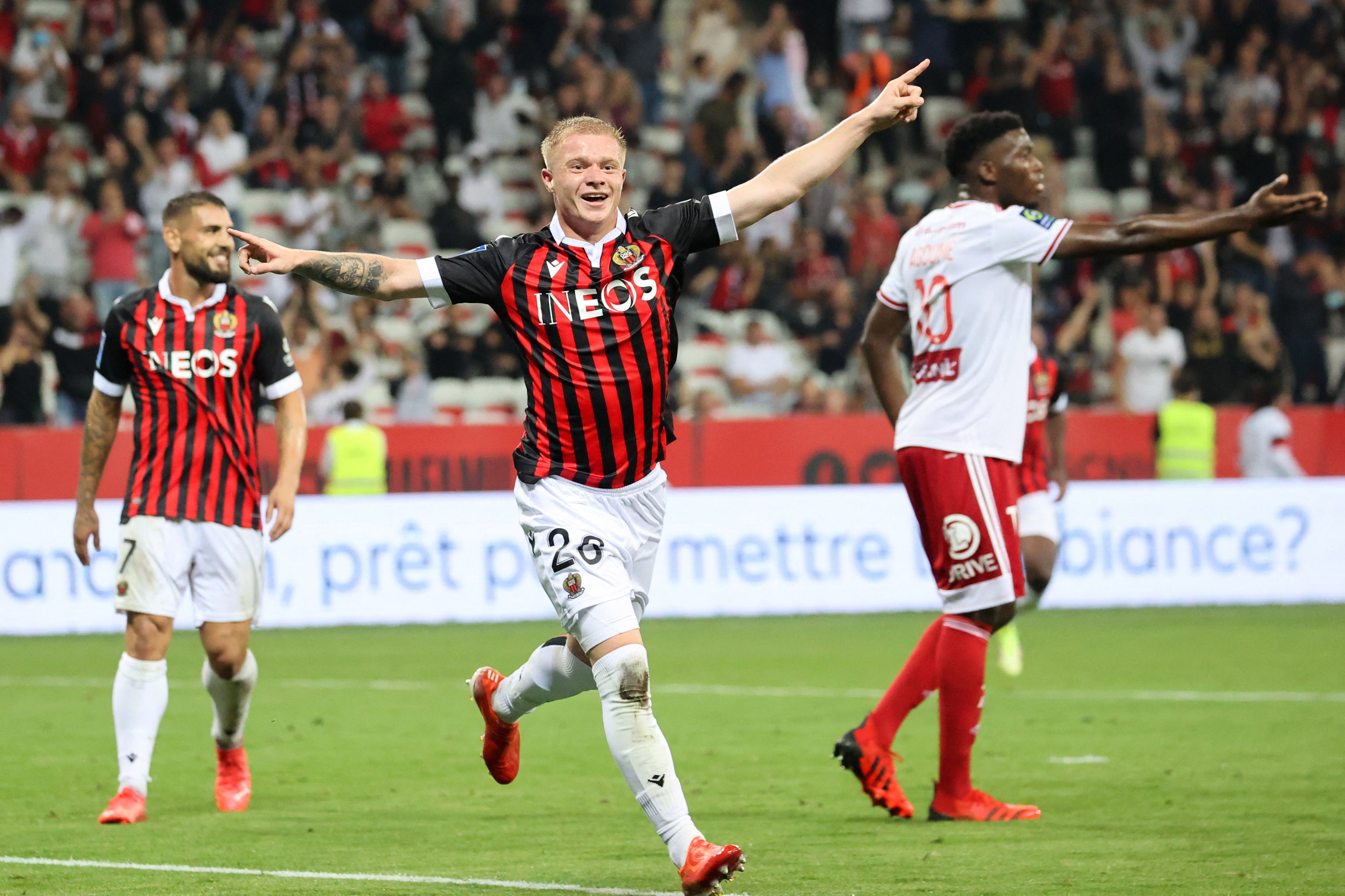 Melvin Bard, Nice v Brest