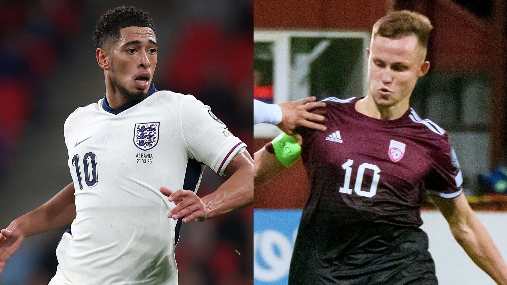 Jude Bellingham England Janis Ikaunieks Latvia