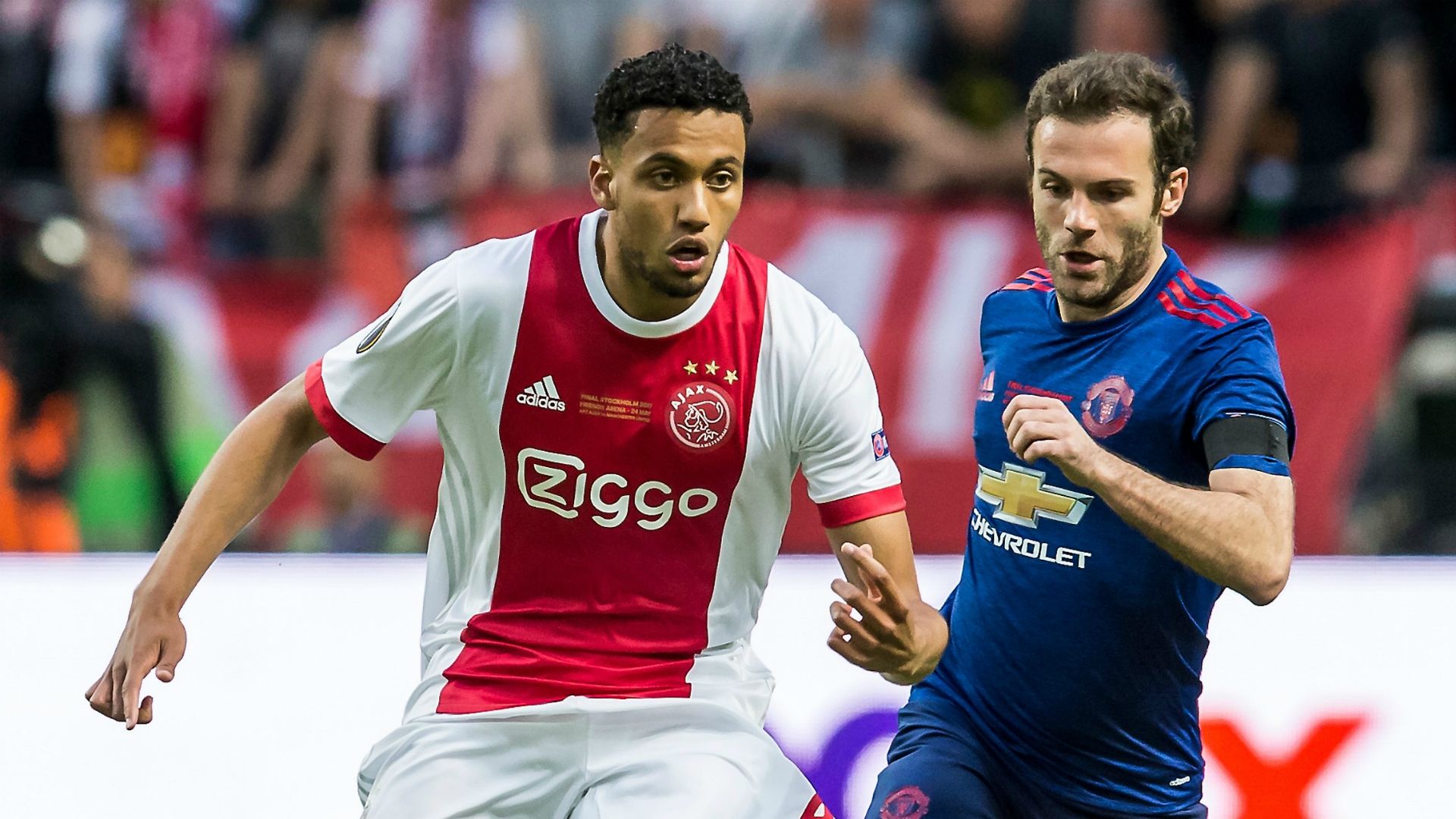 Jairo Riedewald - Juan Mata, Ajax - Manchester United, Europa League Final 05242017