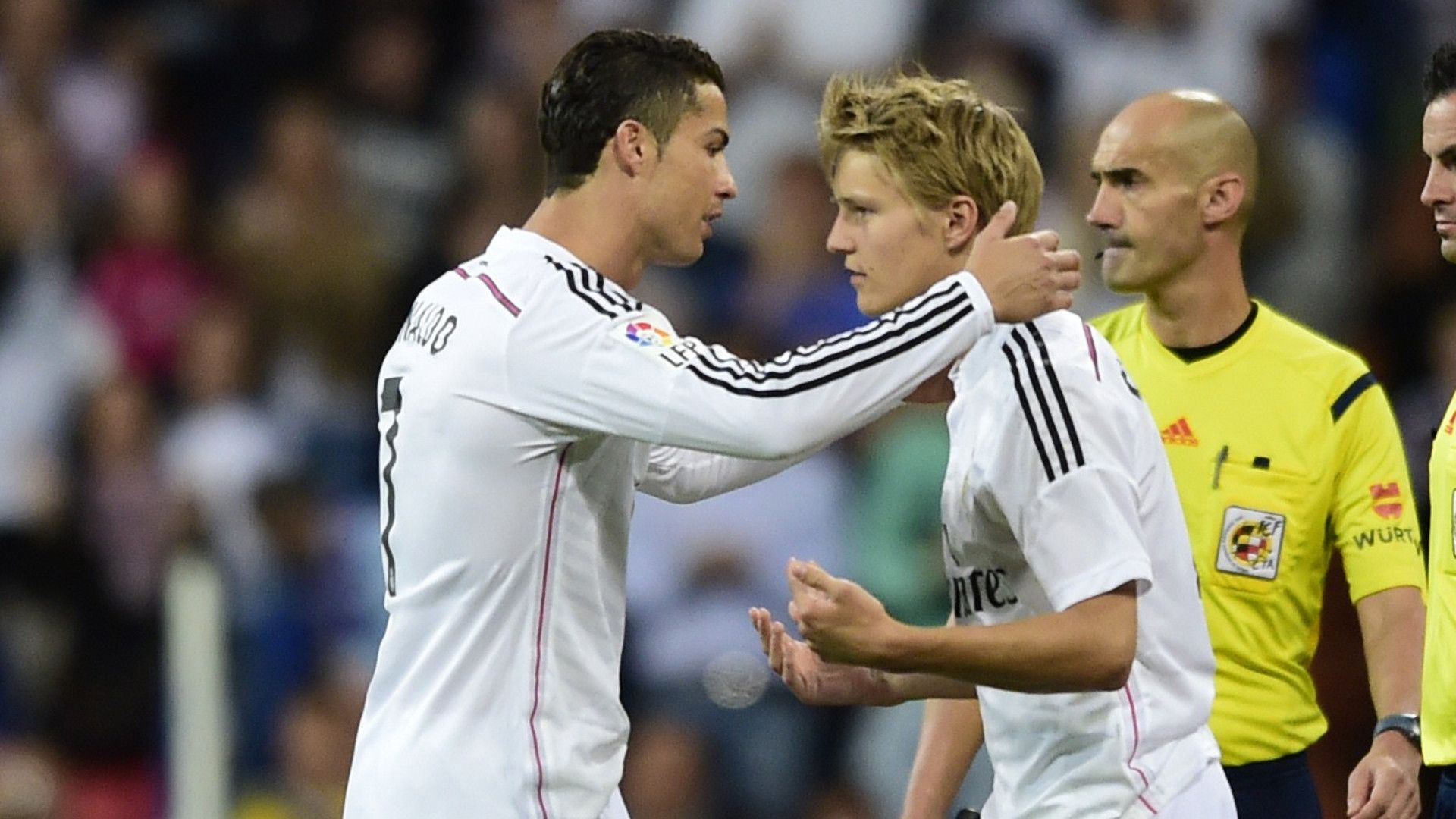 Cristiano Ronaldo Martin Odegaard