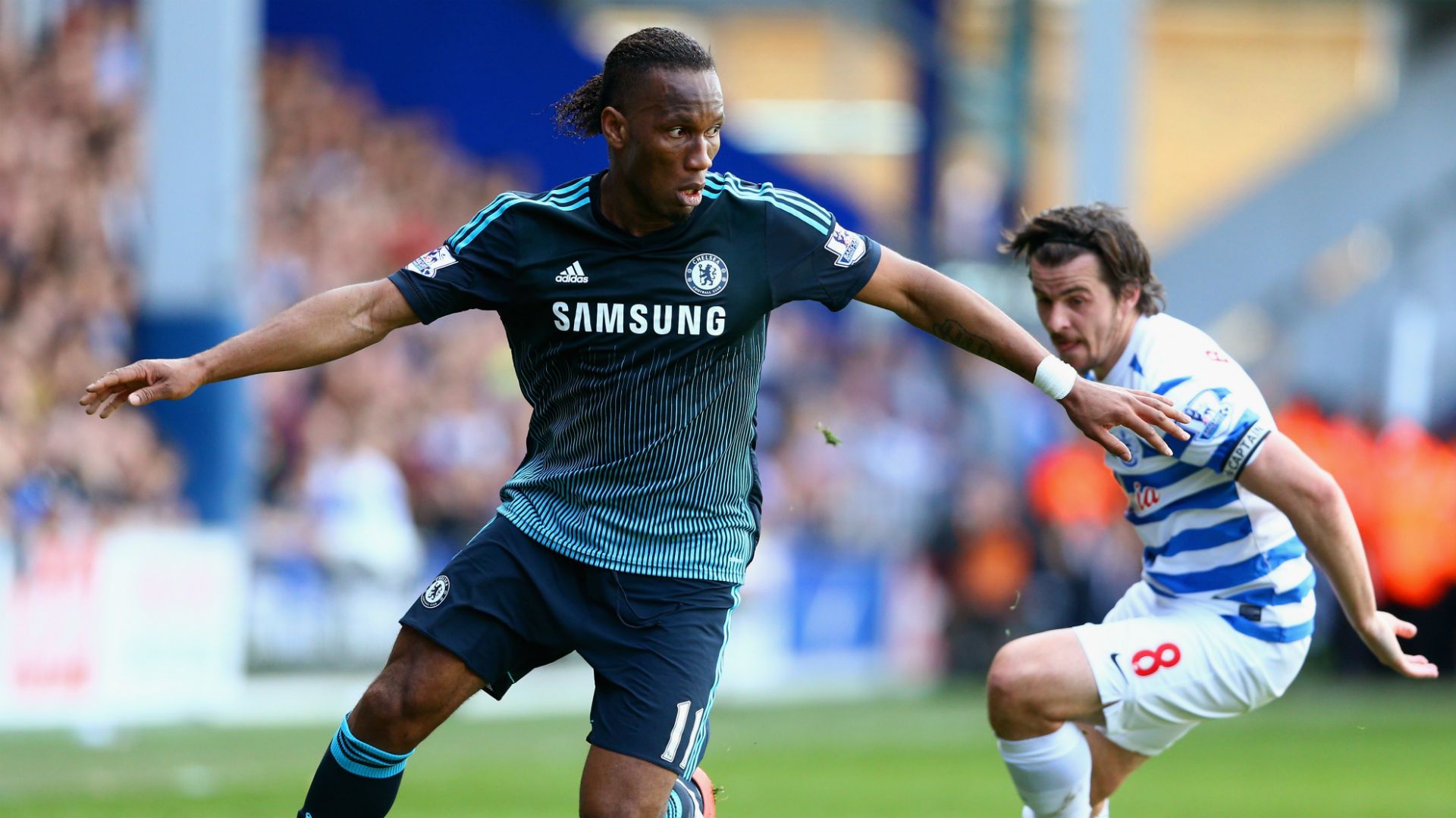 Didier Drogba Premier League QPR v Chelsea 120415