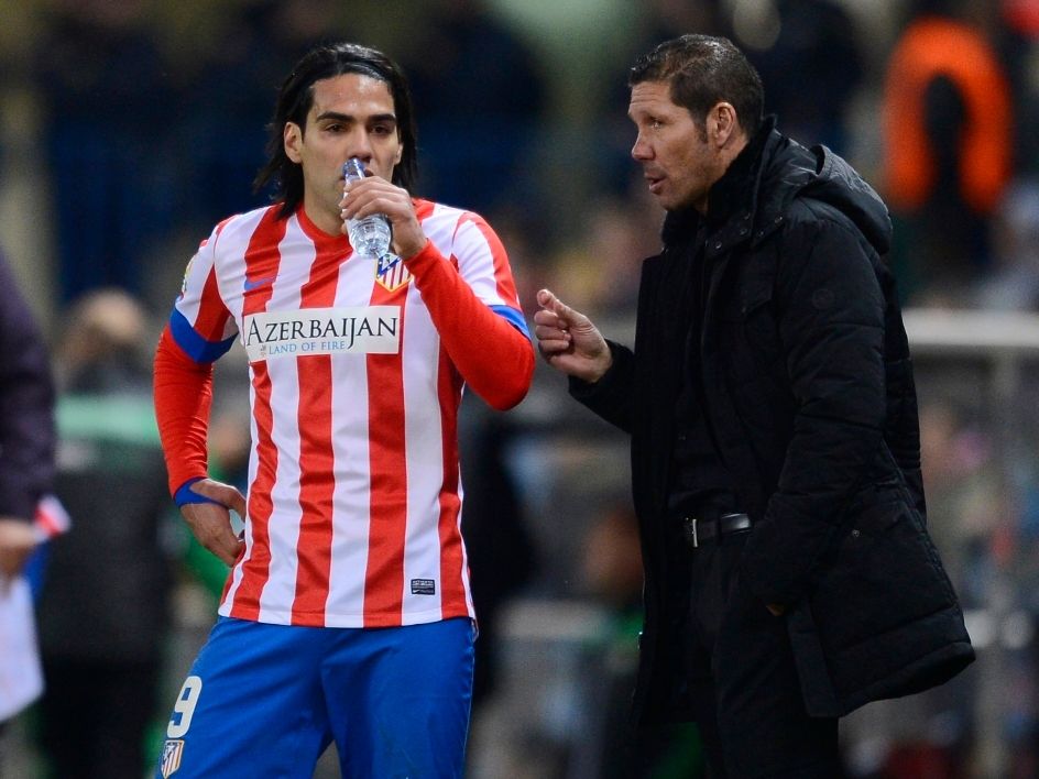 Diego Simeone, Falcao, Atletico Madrid