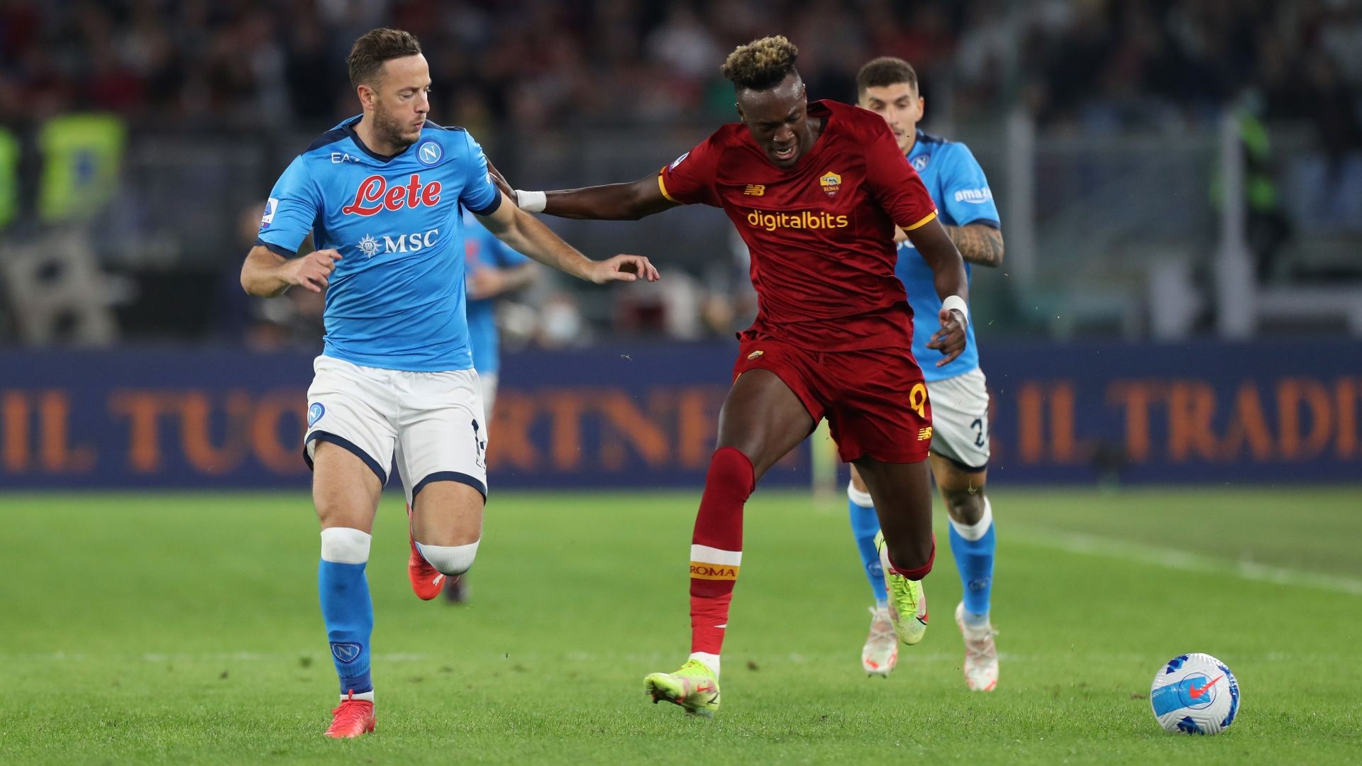 Rrahmani Abraham Roma Napoli