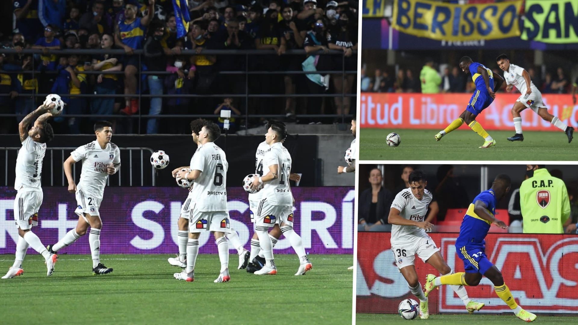 Colo Colo Boca TDV 2022 collage