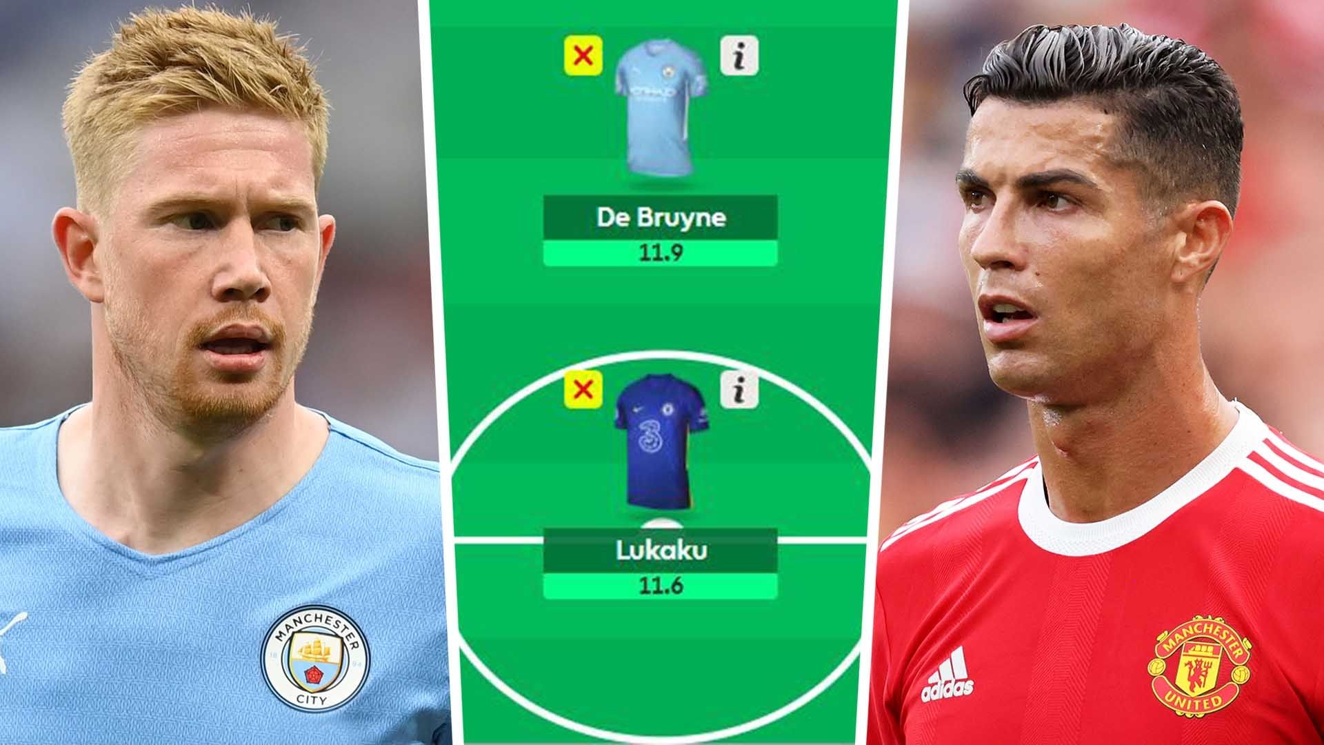 Kevin De Bruyne Romelu Lukaku FPL