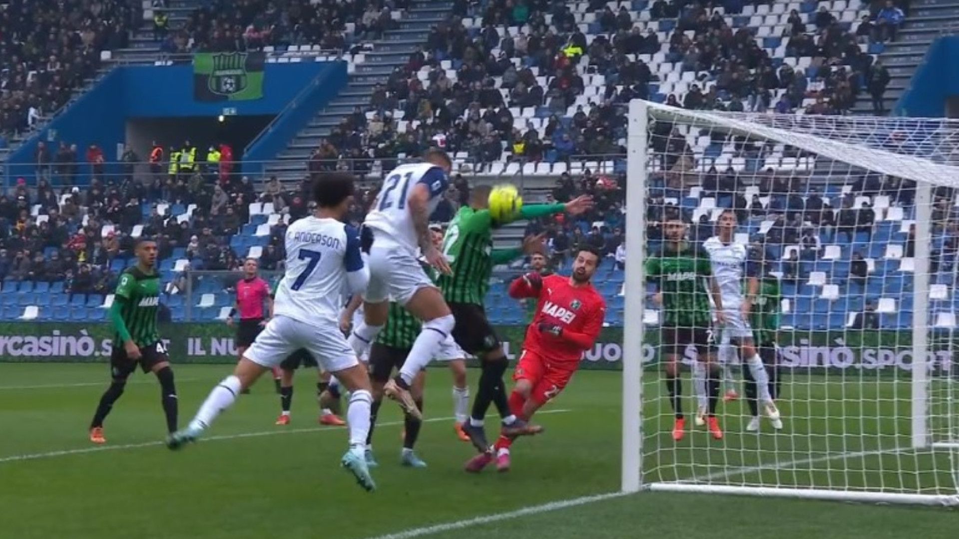 Toljan Sassuolo Lazio