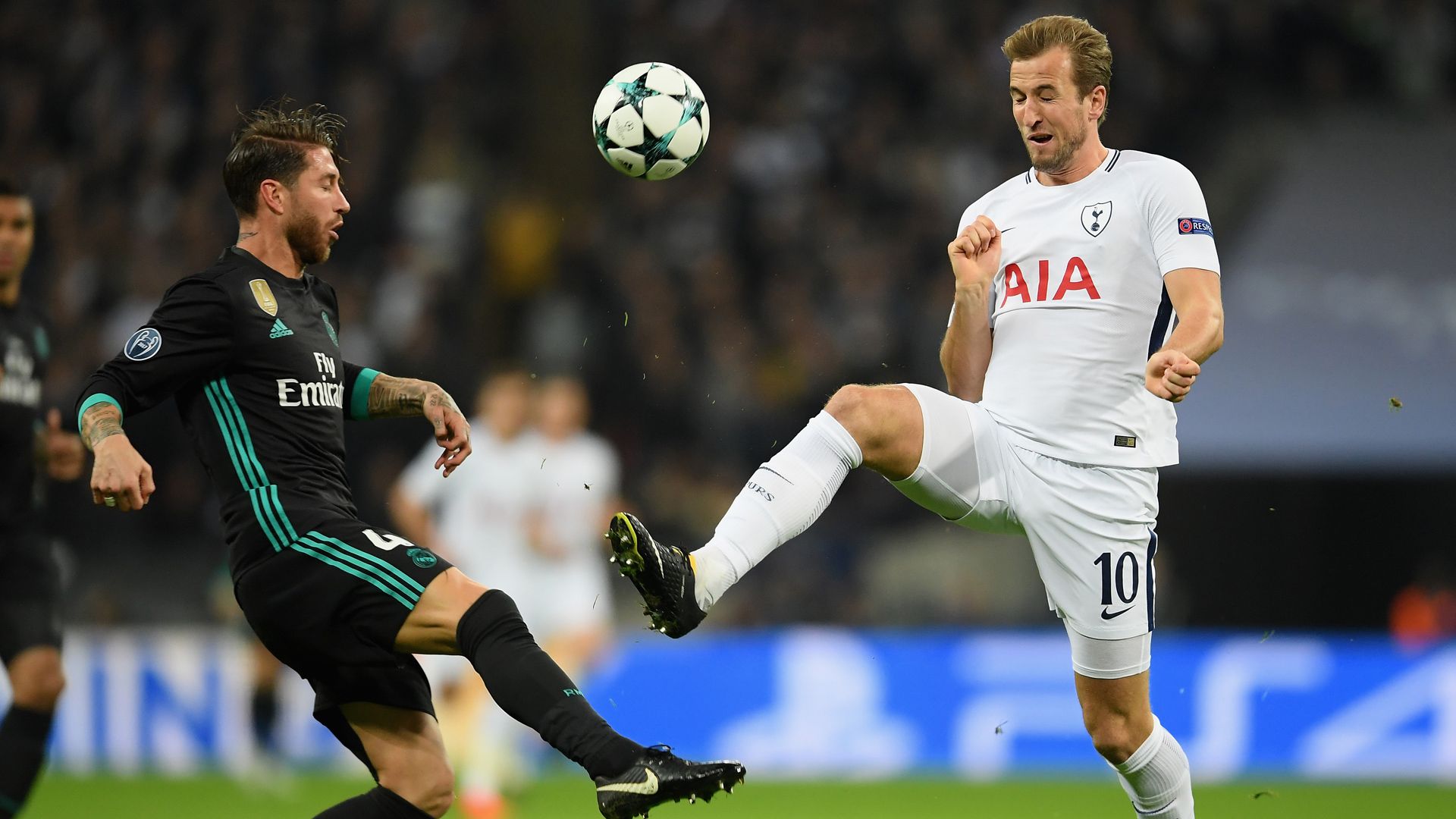 Tottenham Real Madrid Champions League Ramos Kane 01112017