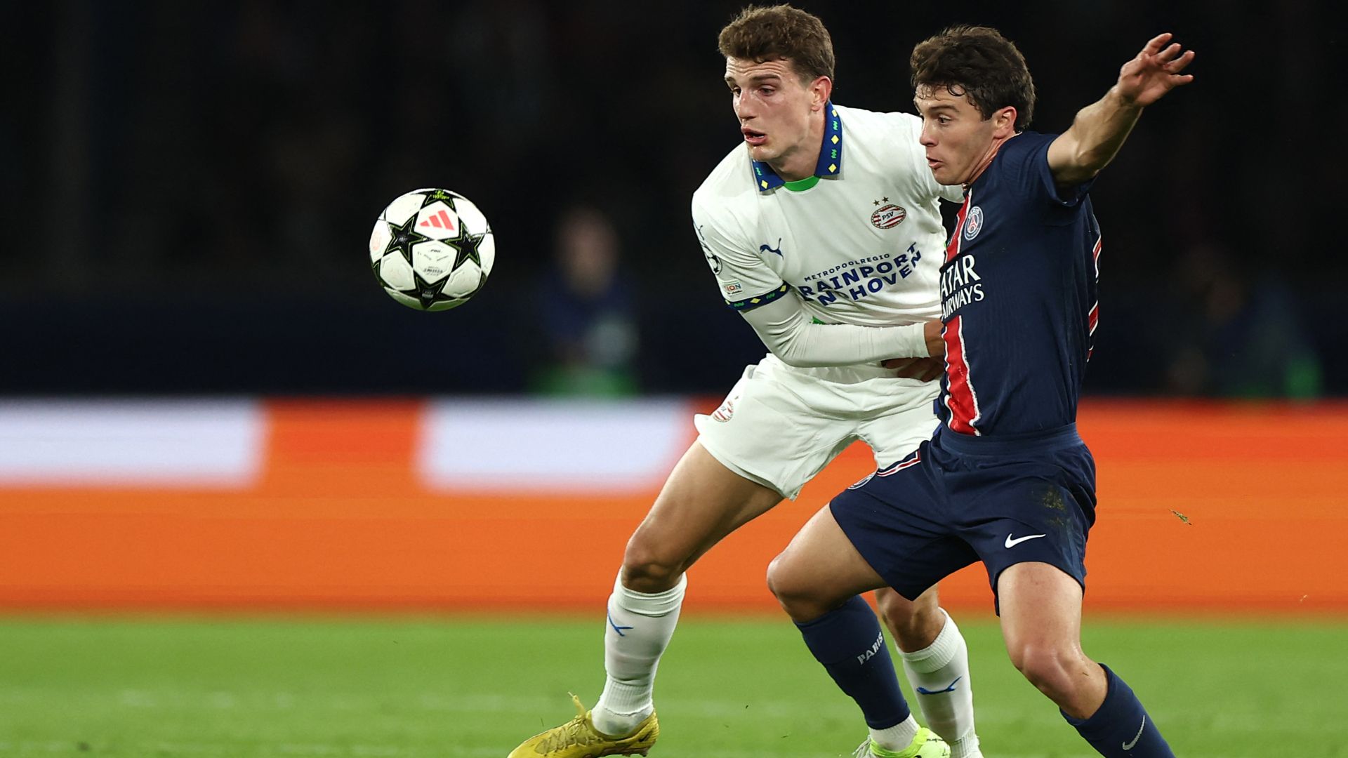 Joao Neves PSG PSV Champions League 22102024