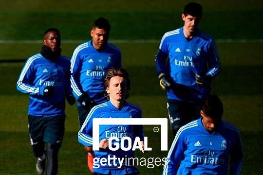 훈련 중인 레알 마드리드 선수단. 사진=게티이미지