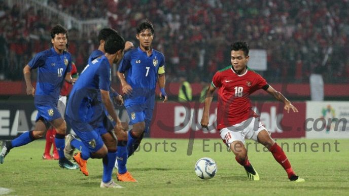 U16 Indonesia U16 Thái Lan Chung kết giải U16 Đông Nam Á 2018
