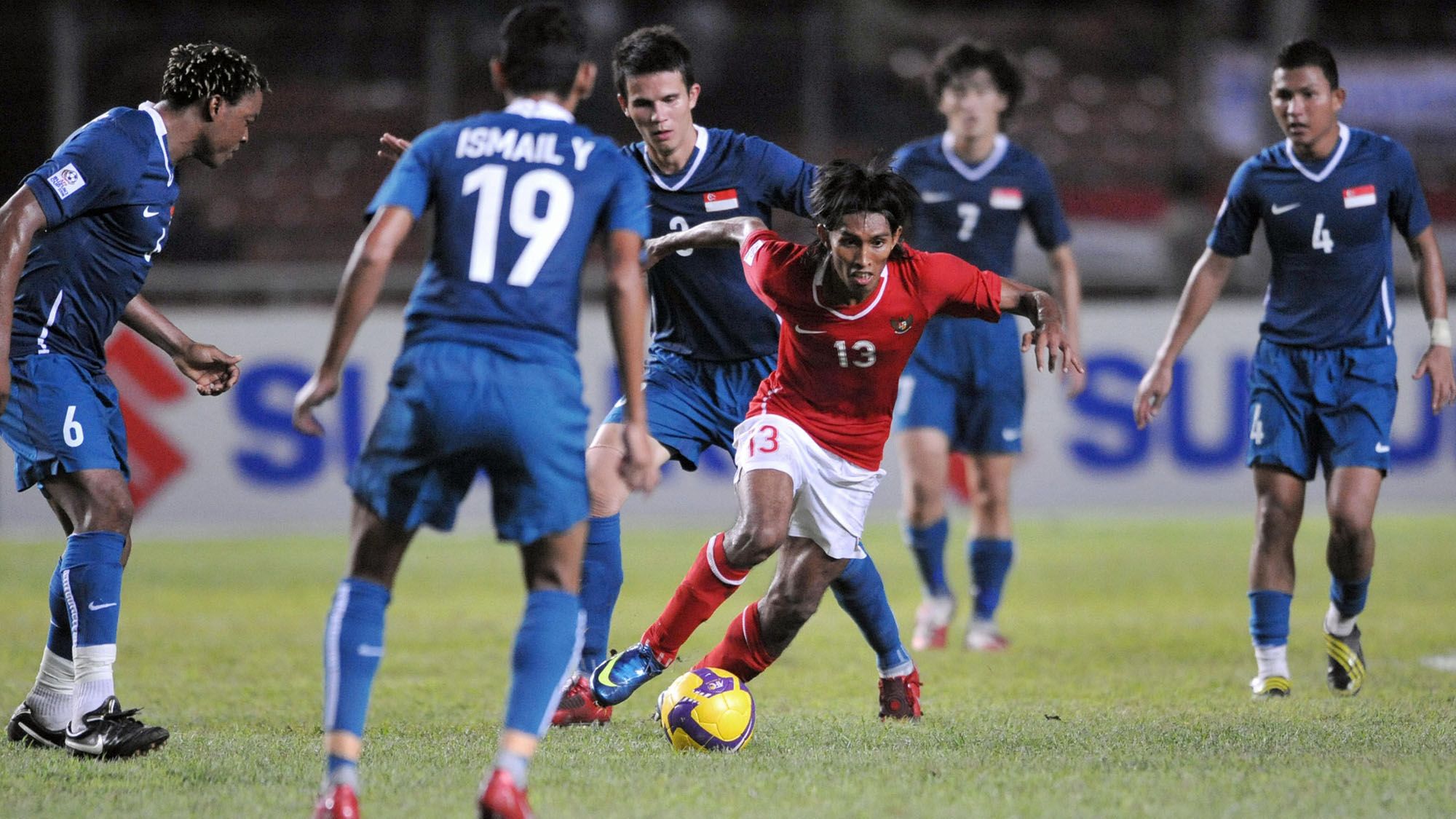 Budi Sudarsono - Indonesia & Singapore AFF Suzuki Cup 2008