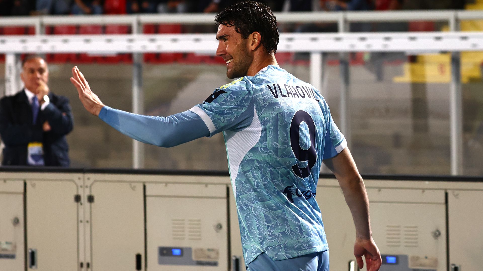 Vlahovic Lecce Juventus Serie A