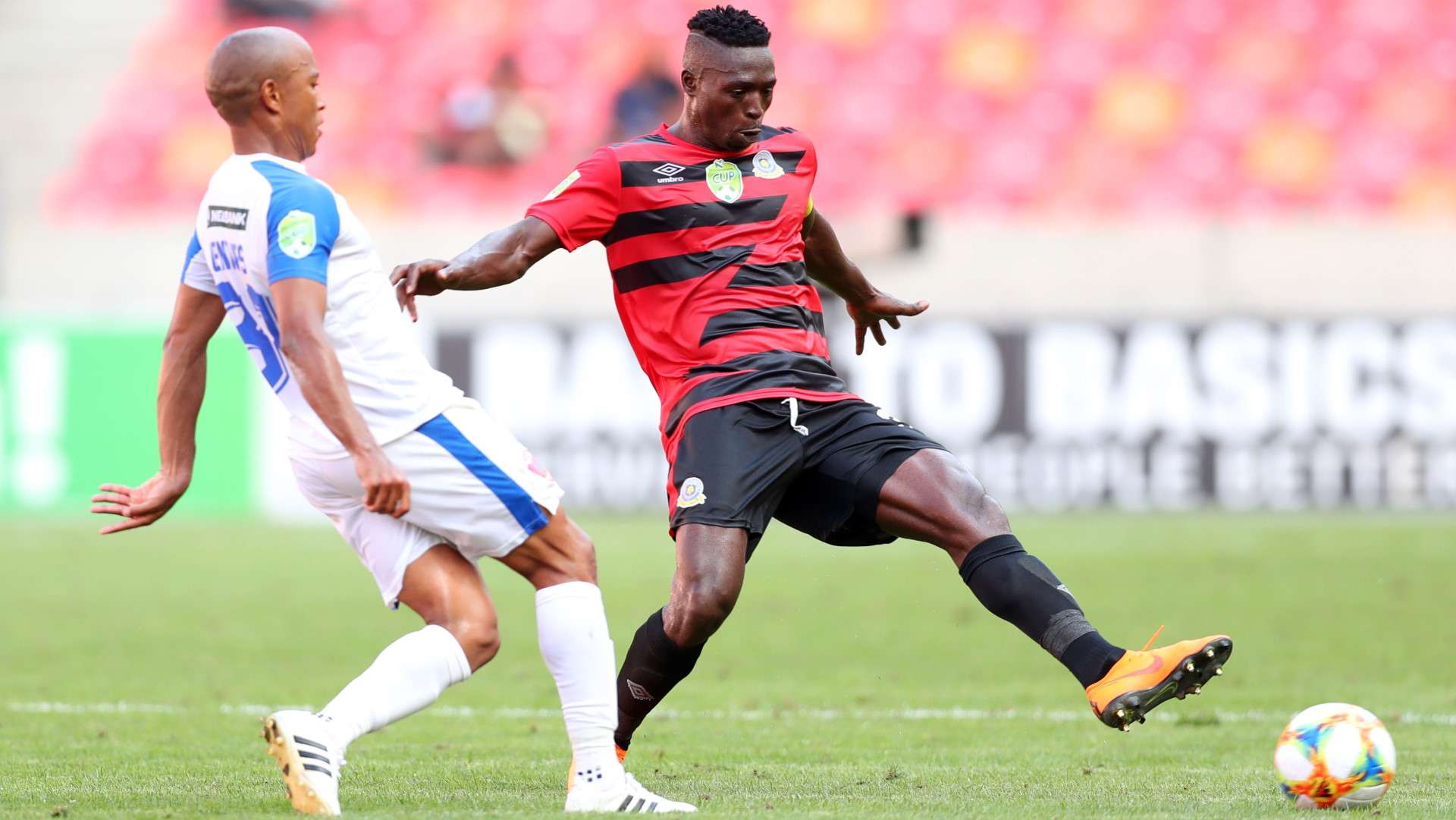 Kurt Lentjies, Carlington Nyadombo, Chippa United vs Tshakhuma Tsha Madzivhandila