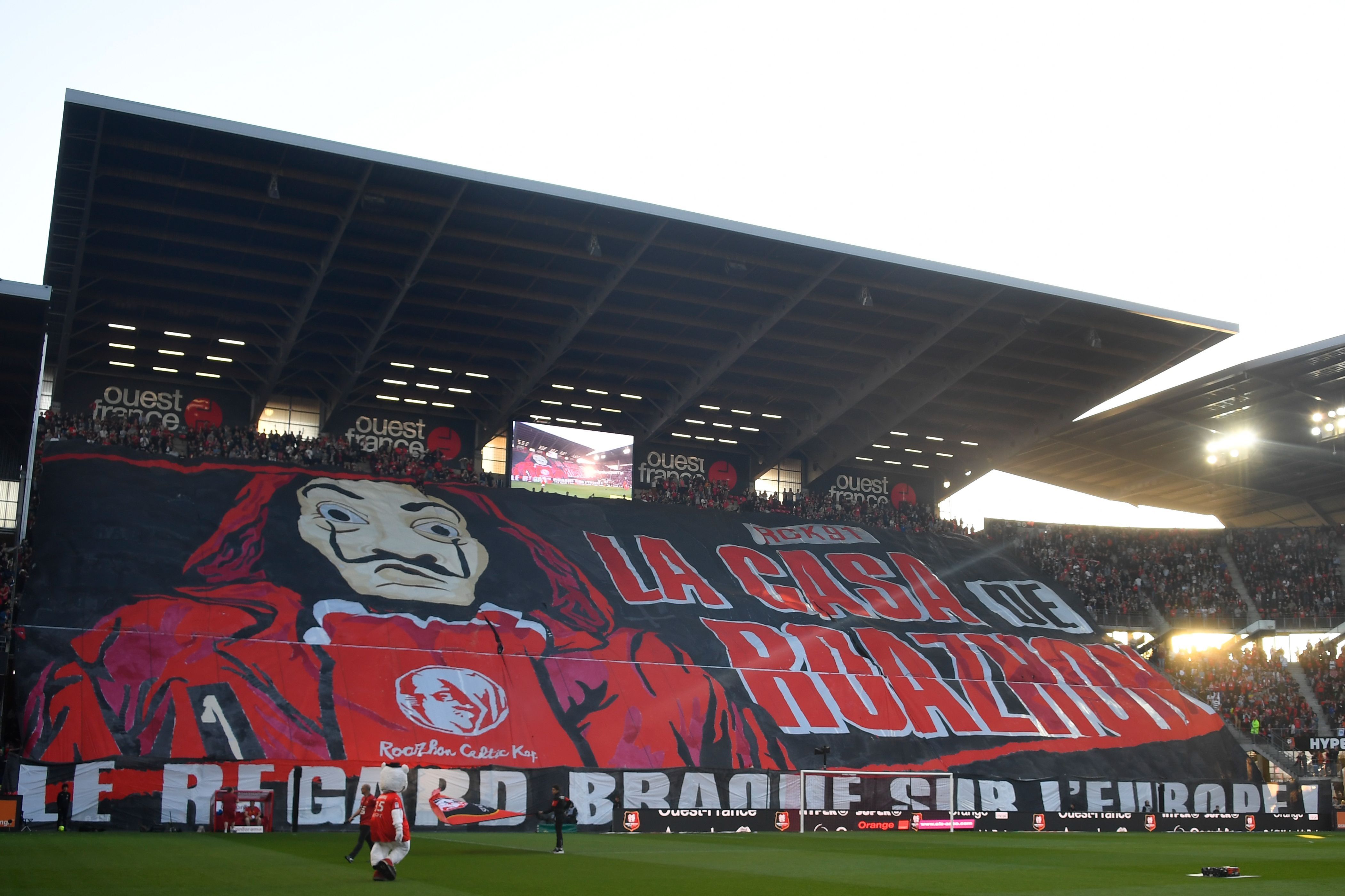 Rennes tifo CDP