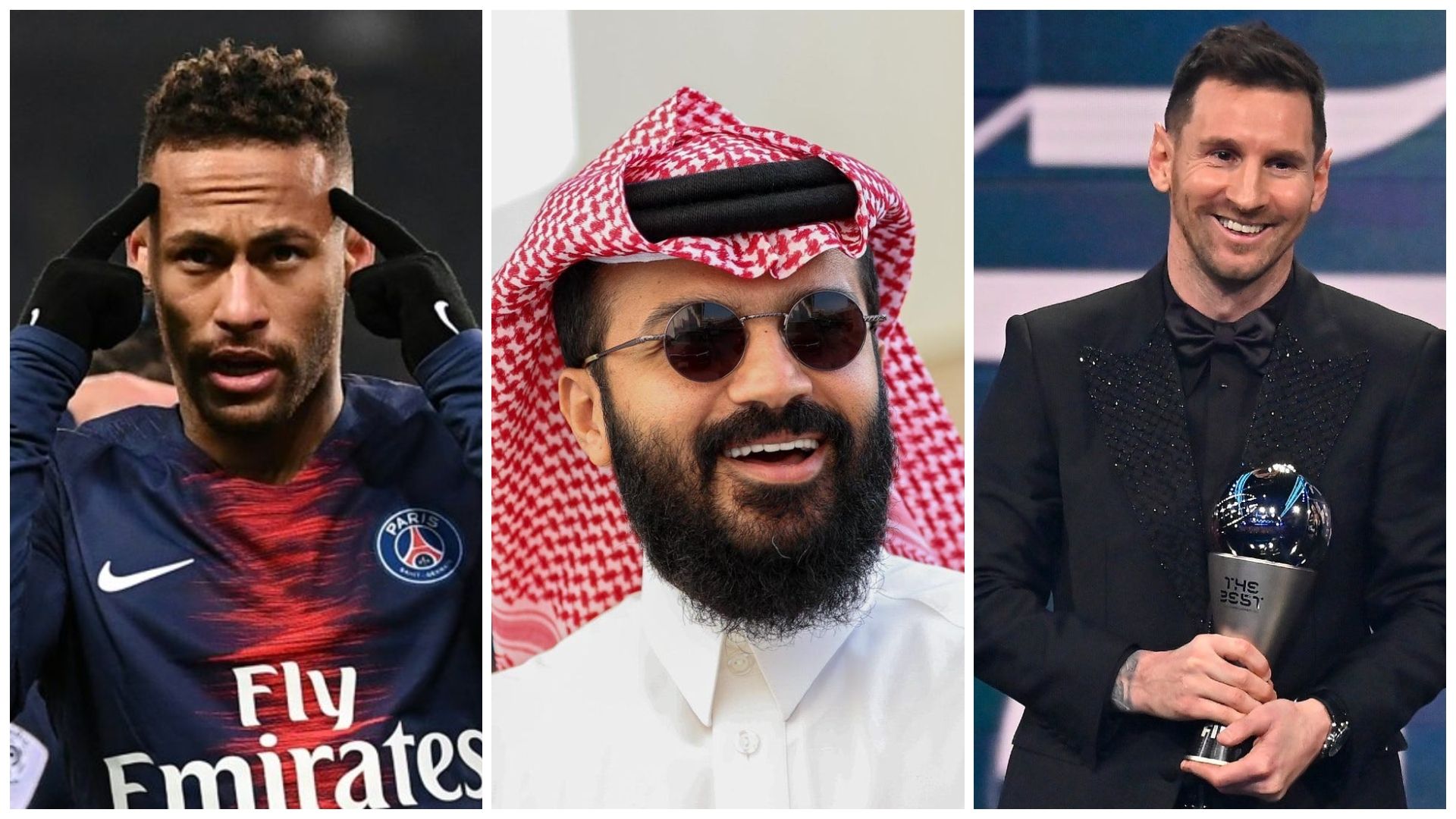 messi - Anmar Alhailae - neymar