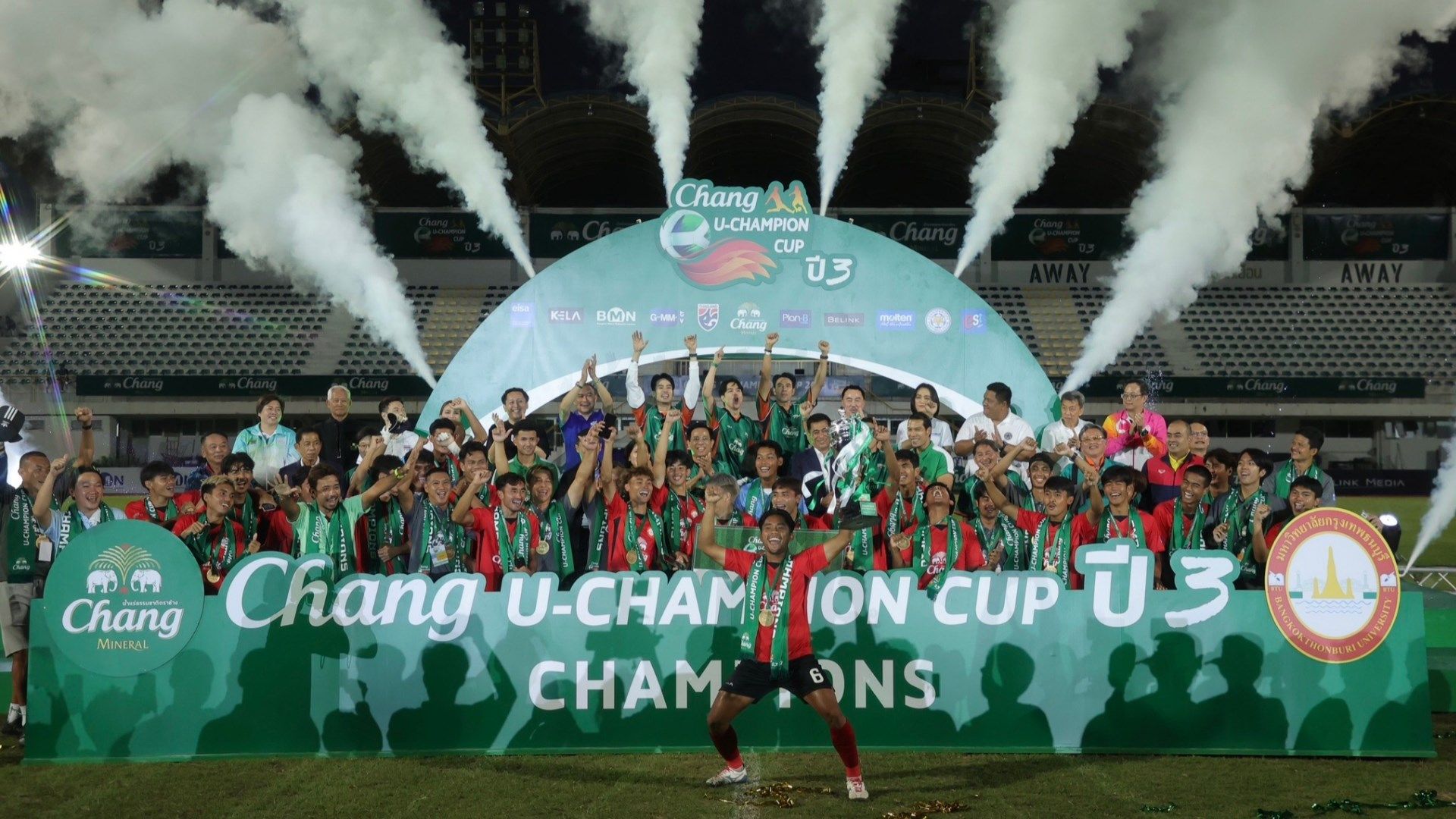 ช้าง ยู-แชมเปี้ยน คัพ ปี 3 - ทีมมหาวิทยาลัยกรุงเทพธนบุรี