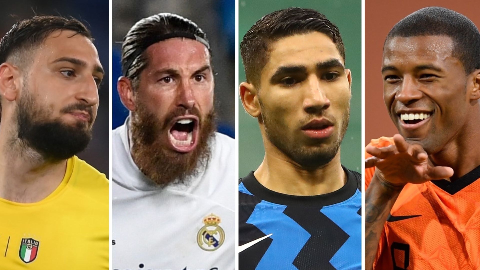 Donnarumma Ramos Hakimi Wijnaldum PSG