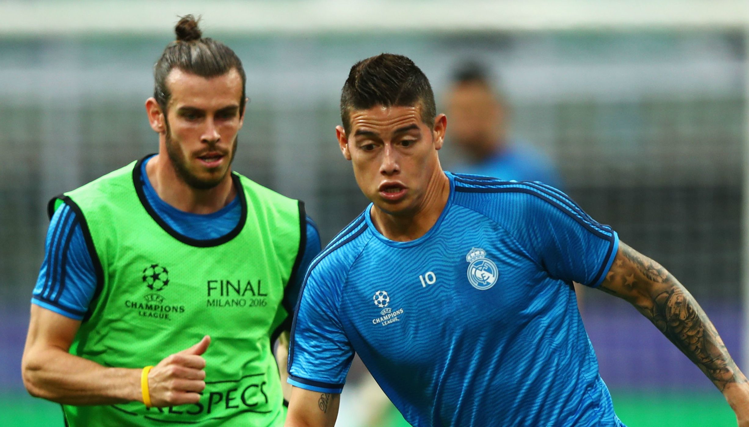 Gareth Bale James Rodriguez Real Madrid