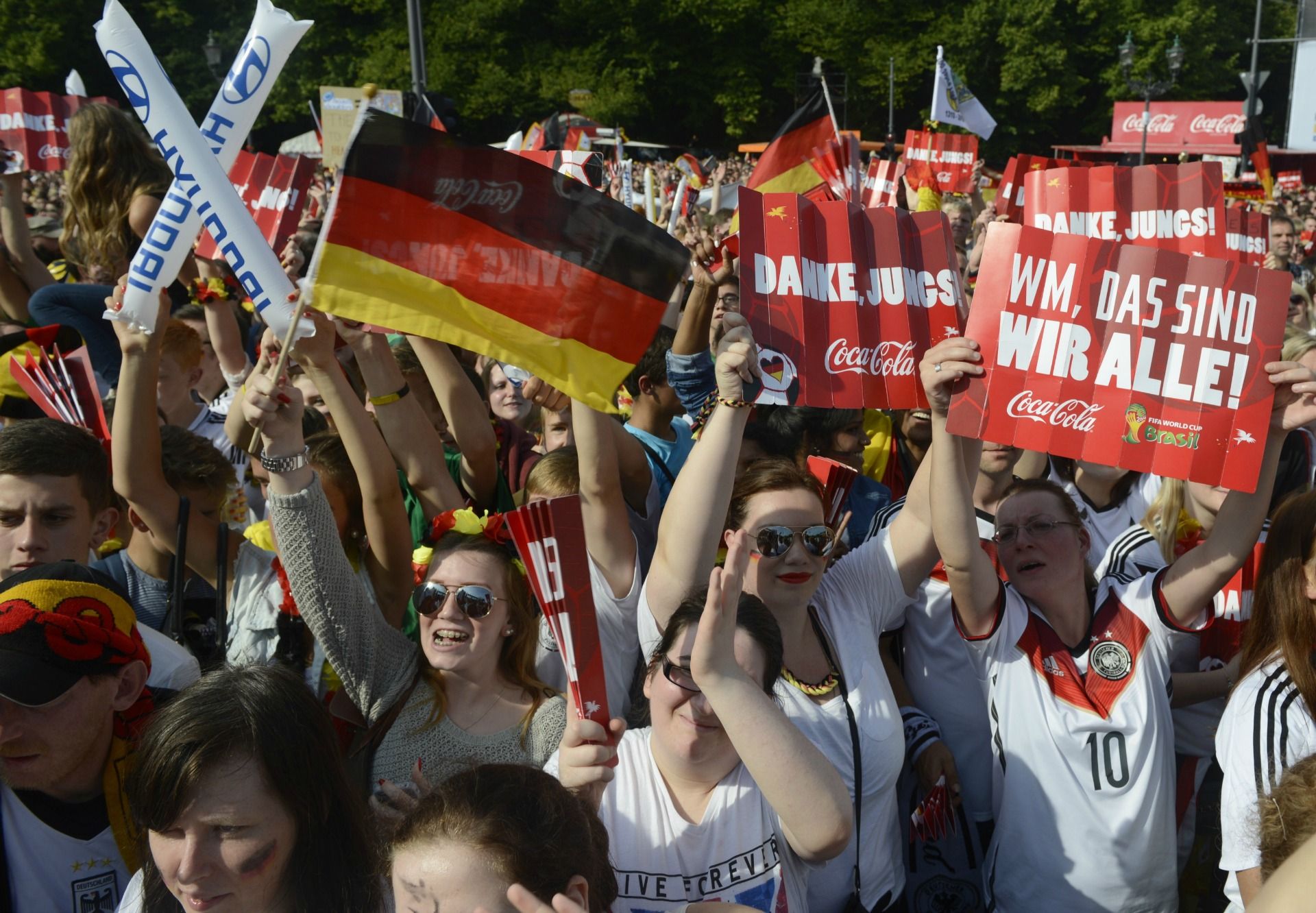 Germany Fans in Berlin