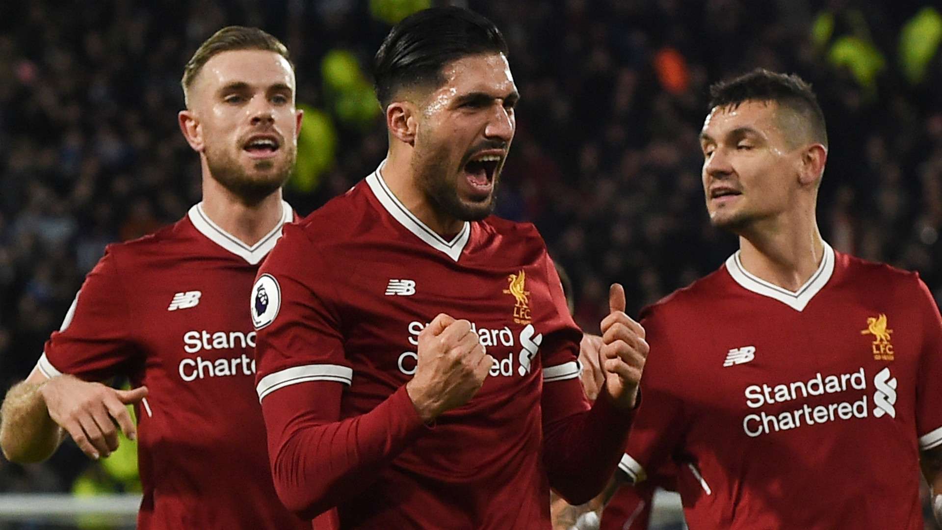 EMRE CAN LIVERPOOL PREMIER LEAGUE 30012018