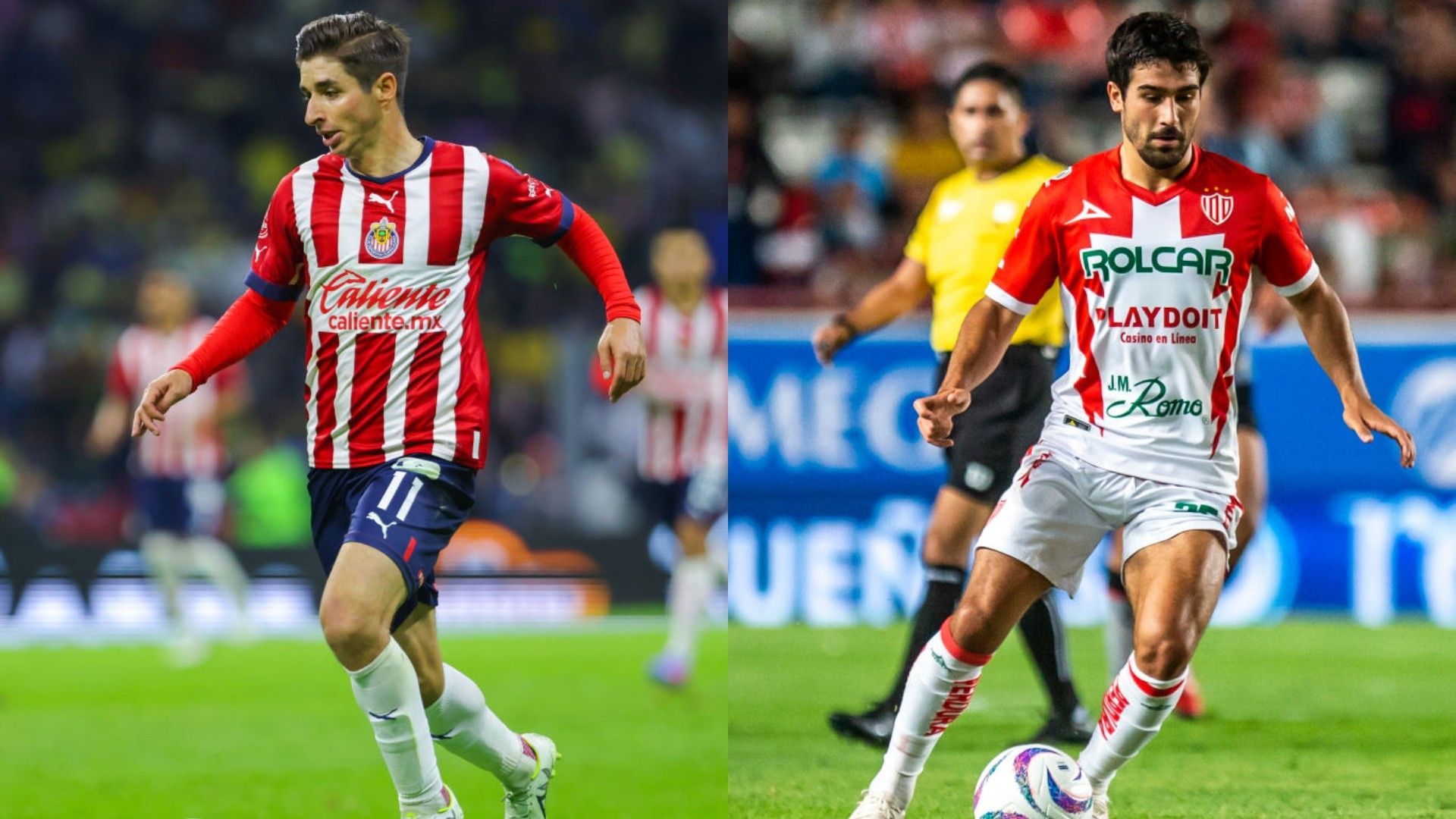 Isaac Brizuela Vicente Poggi Chivas Necaxa 2023