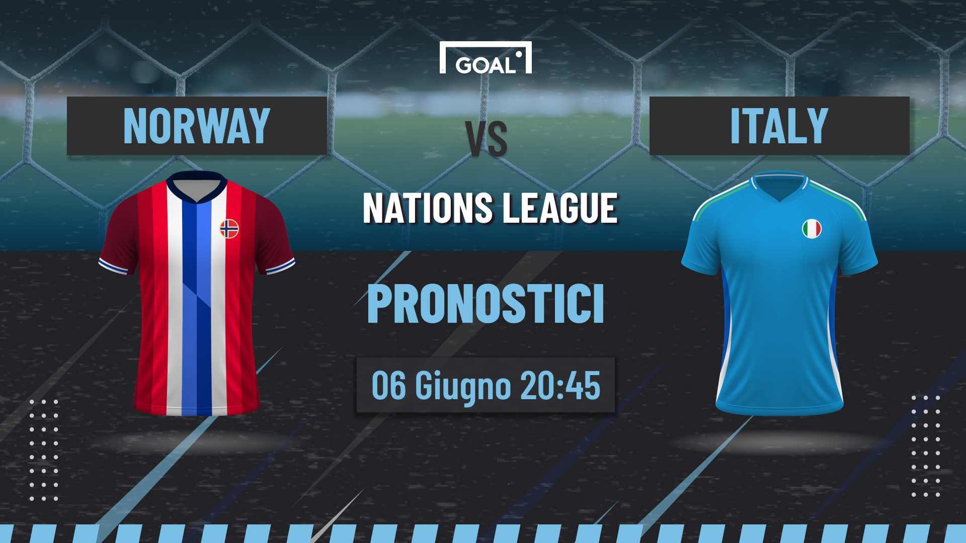 pronostici Norway - Italy