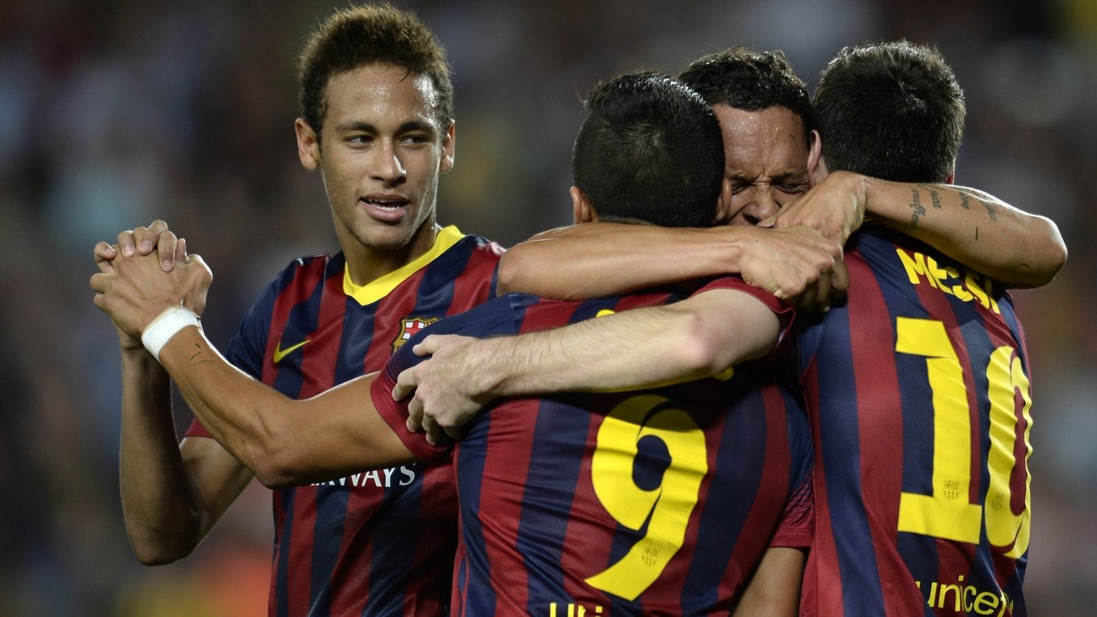 Neymar Lionel Messi Alexis Sanchez