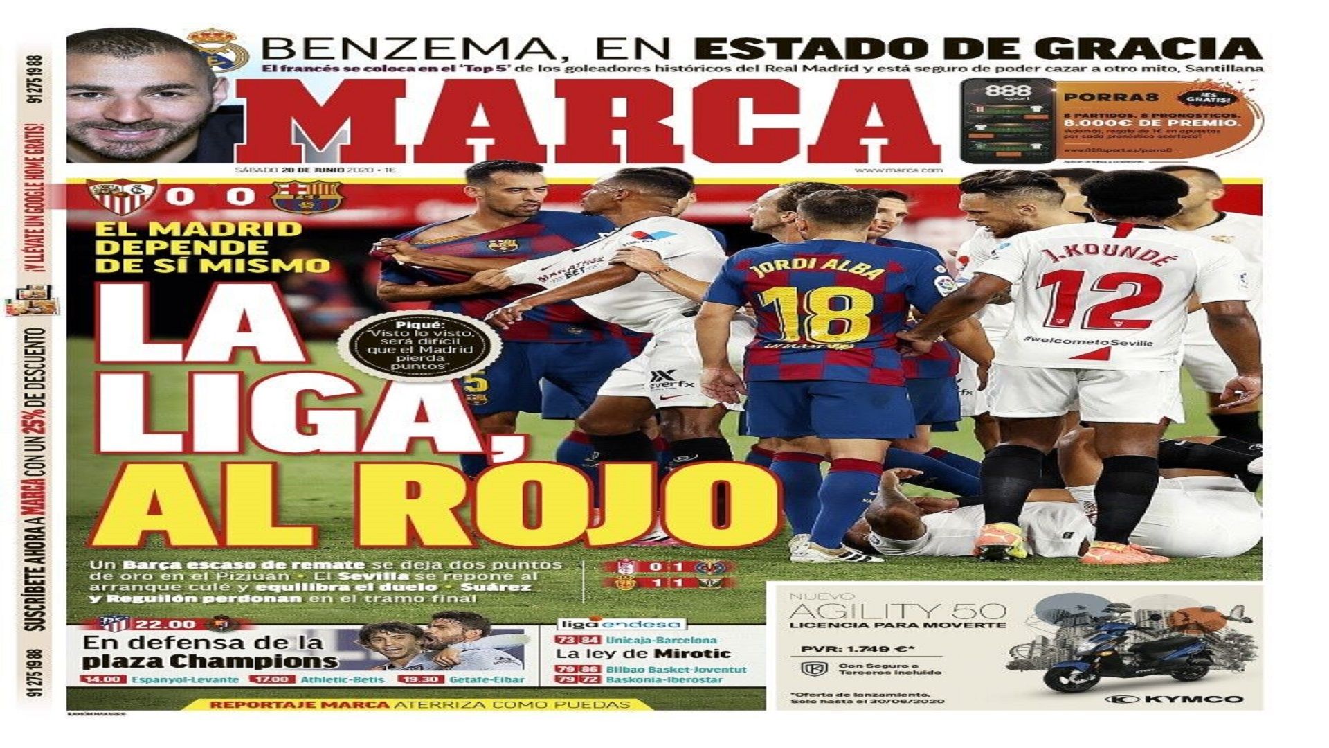 newspapers 20 June embed only Marca