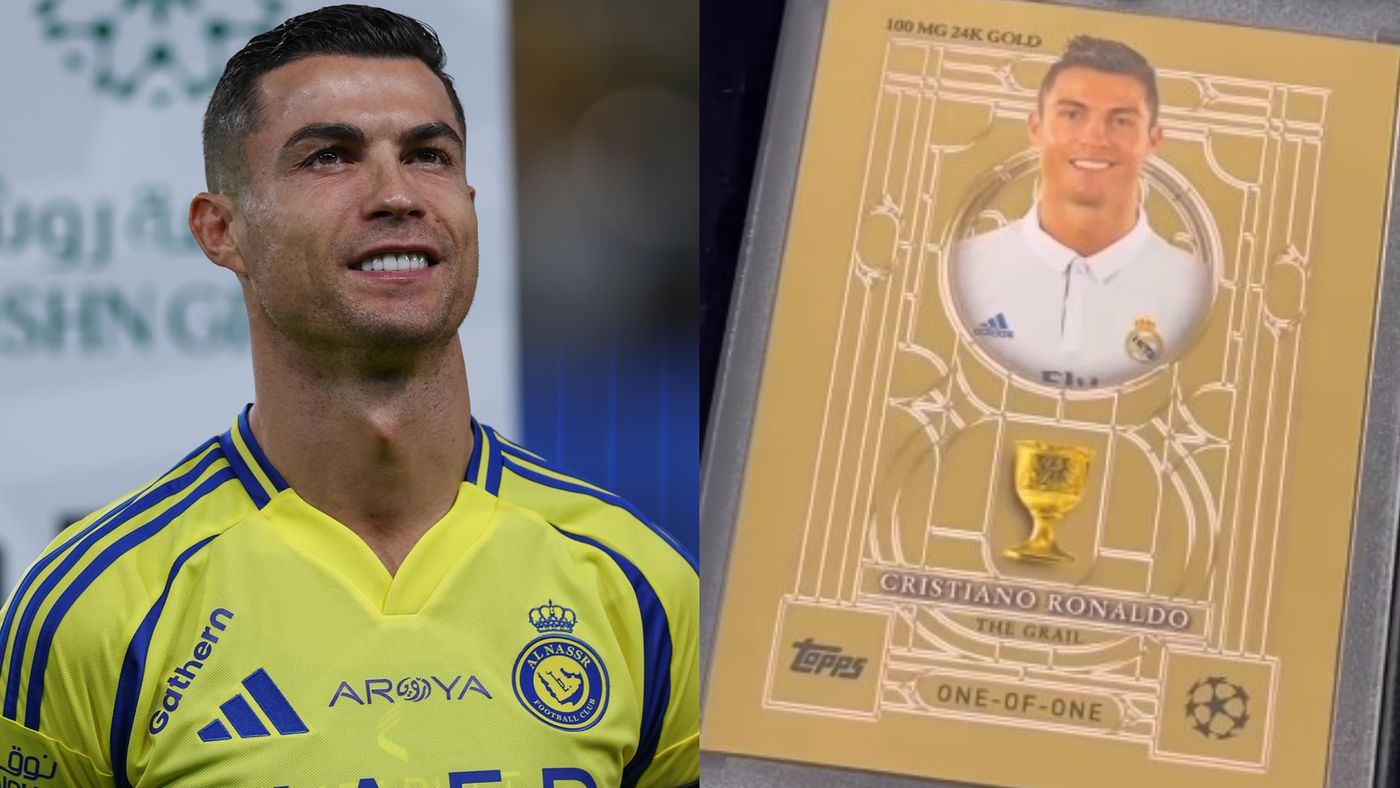 Solid gold Cristiano Ronaldo 