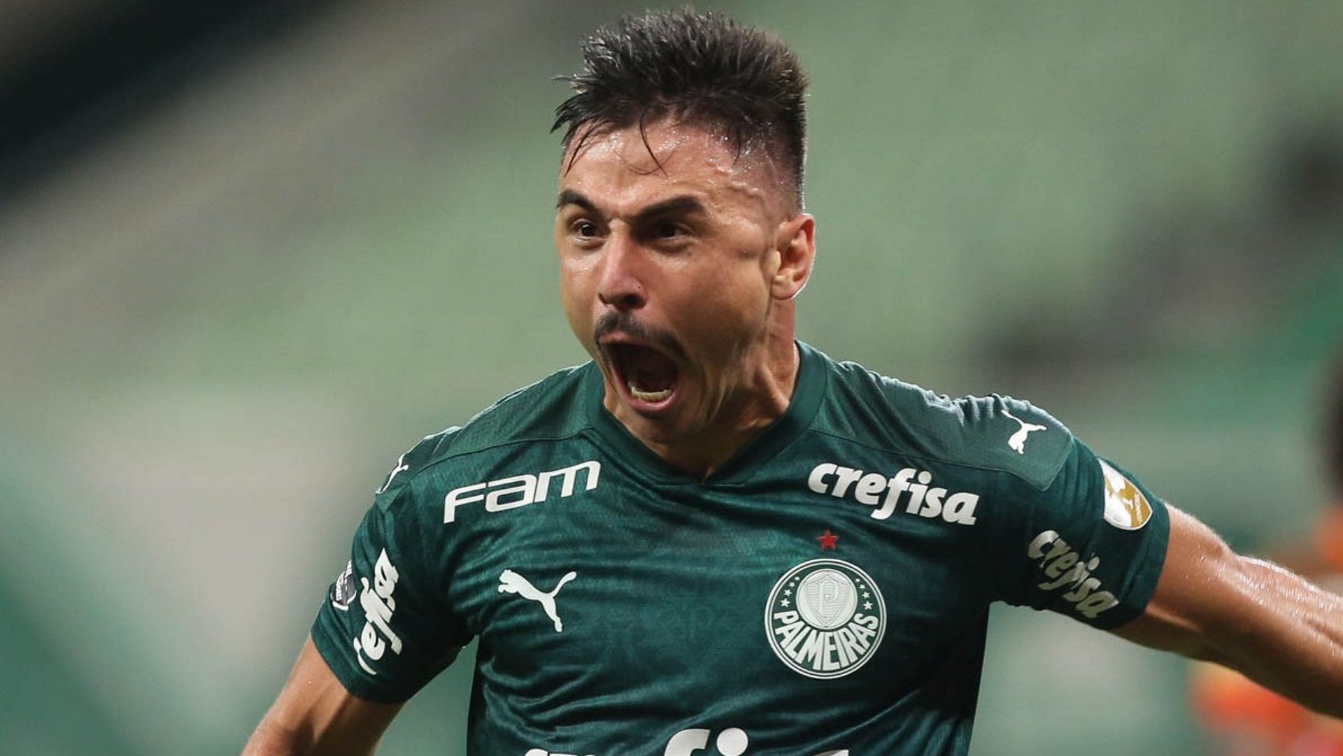 Willian Bigode Palmeiras Delfín Libertadores 02 12 2020