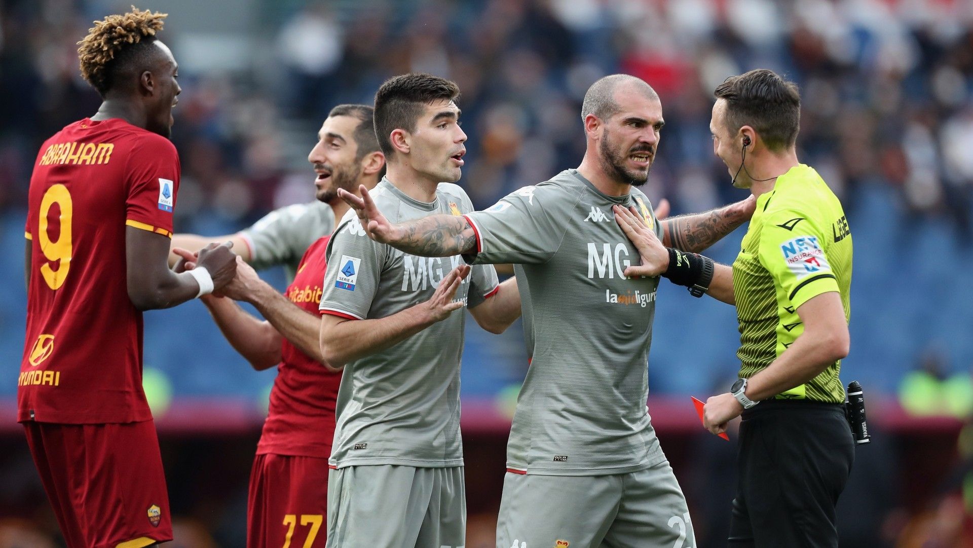 Roma Genoa Serie A 05022022