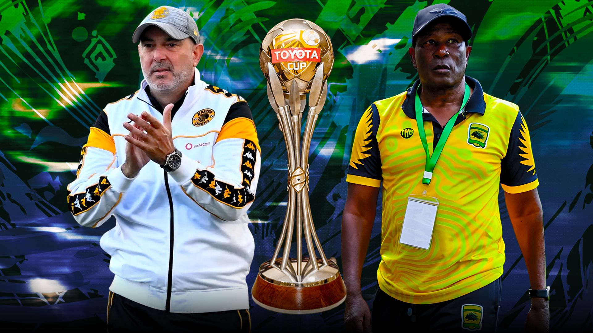 Nasreddine Nabi of Kaizer Chiefs & Adbul Karim Zito of Asante Kotoko 16-9