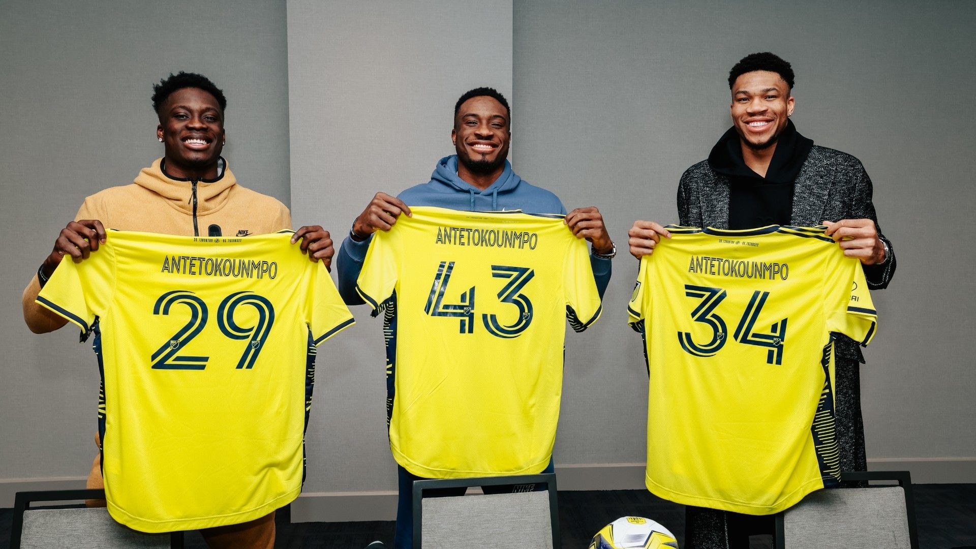Antetokounmpo brothers Nashville SC