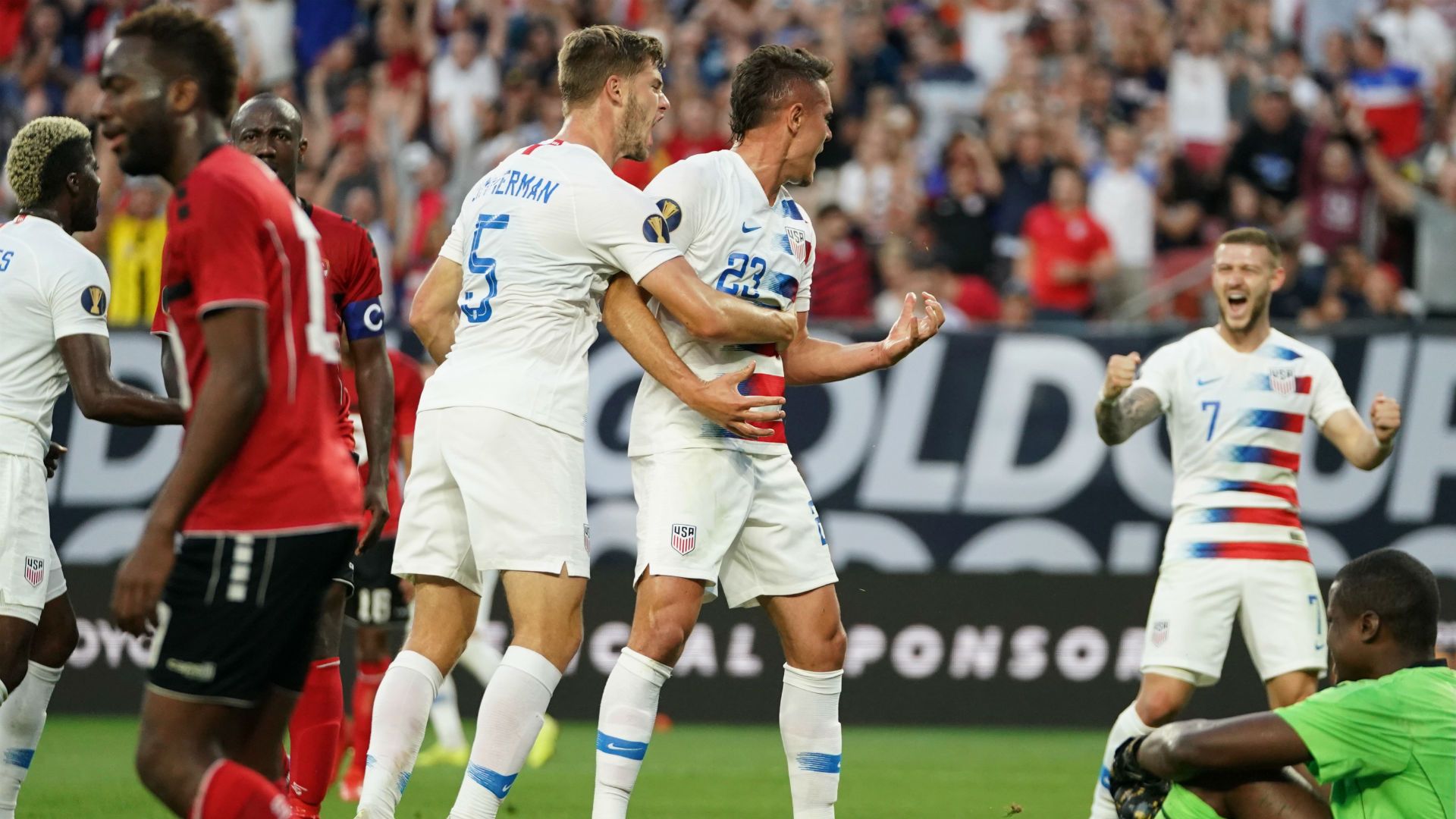 Aaron Long USA USMNT Gold Cup 2019