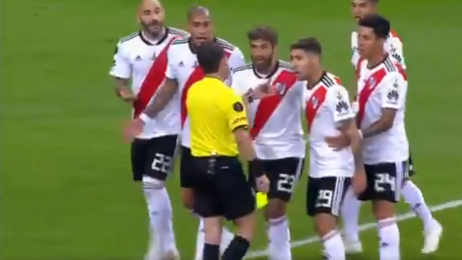 Cunha Ponzio River Boca Final Copa Libertadores Captura TV