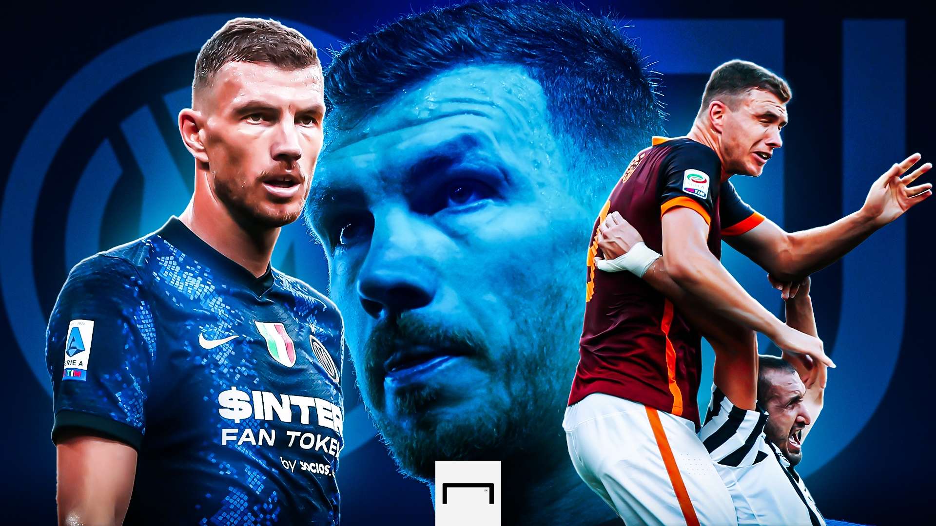 Dzeko vs. Juve GFX