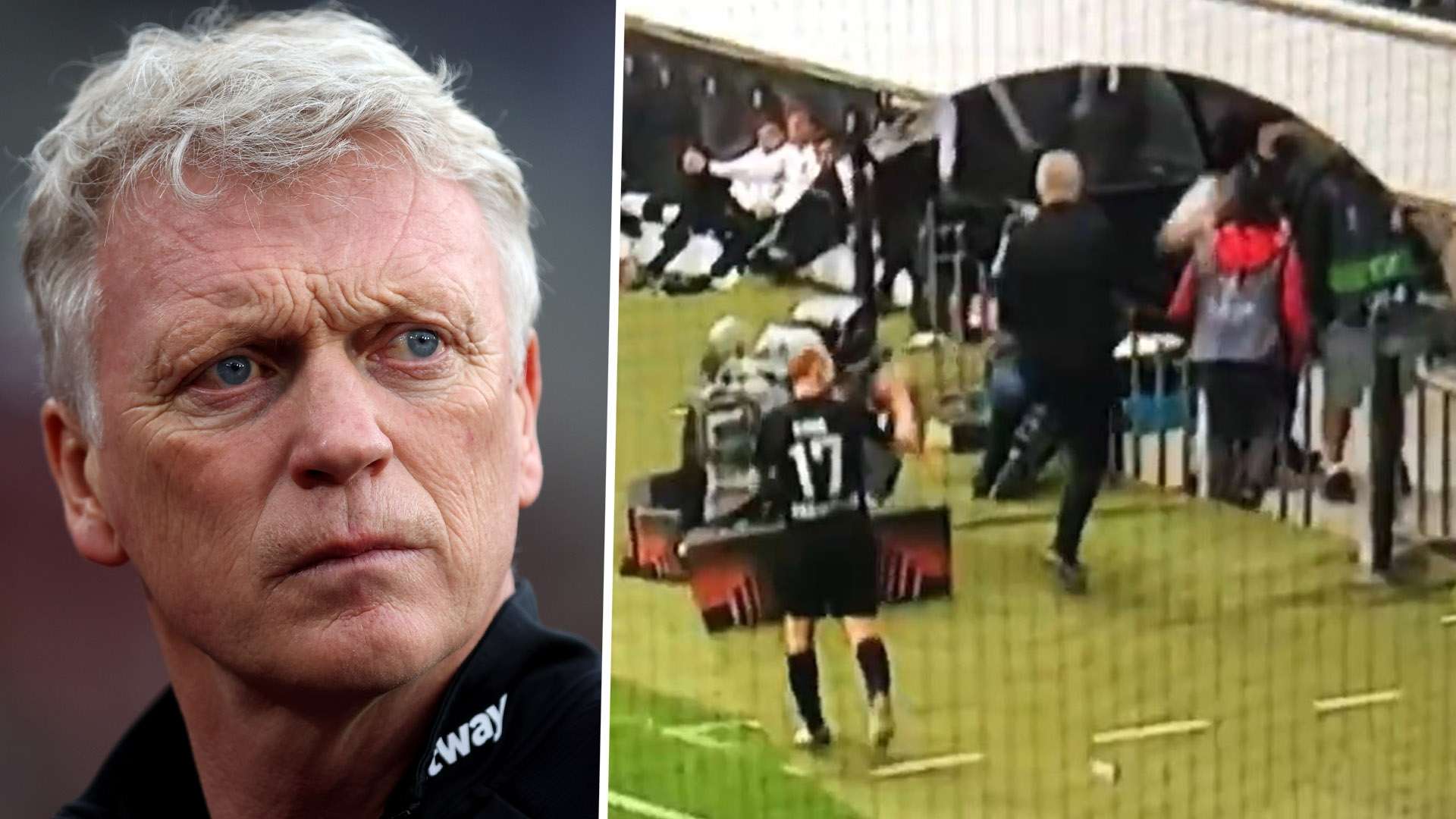 David Moyes West Ham ball boy