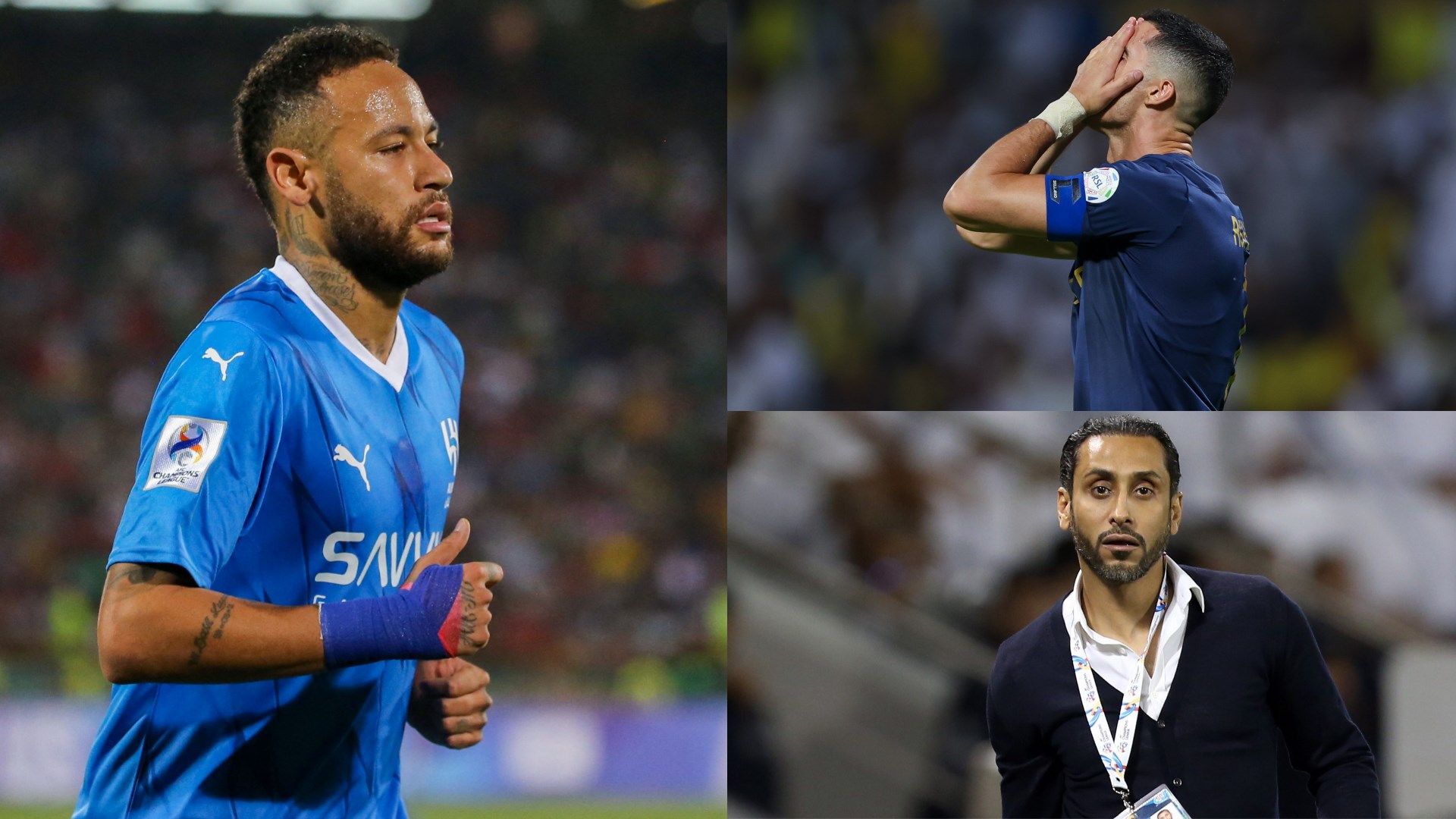 Neymar - Cristiano Ronaldo - Sami Al Jaber