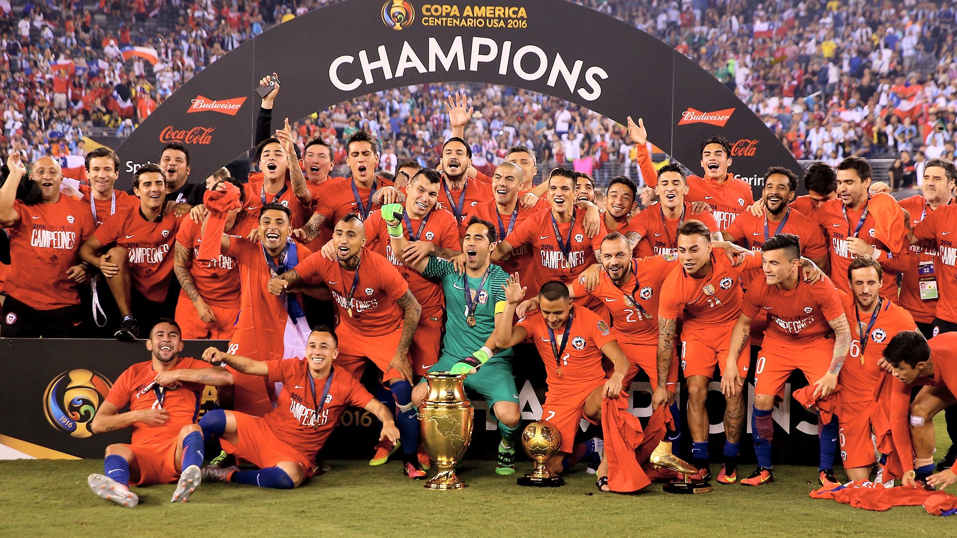 Chile Copa America winners