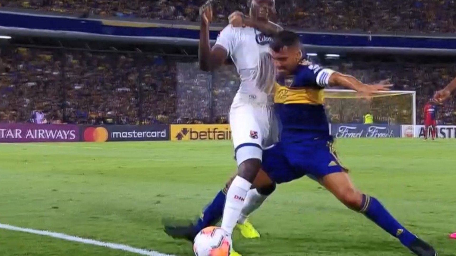 Captura Tevez Boca 100320