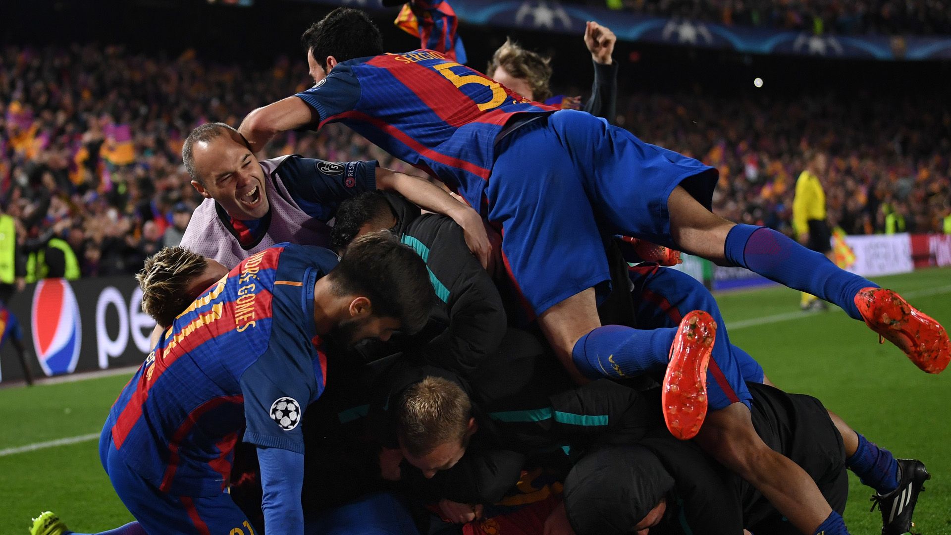 fc barcelona paris saint-germain champions league 030817