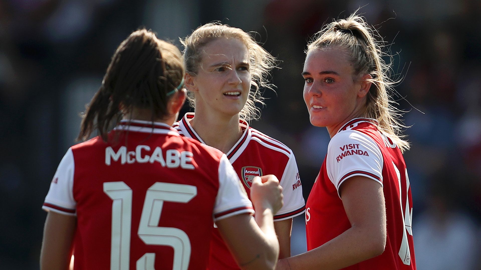 McCabe Miedema Roord Arsenal 2019