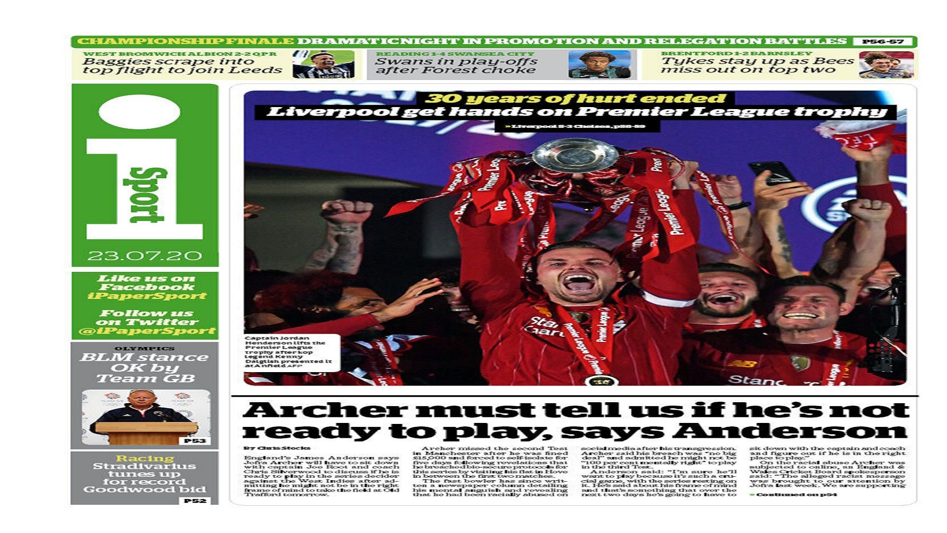 23 July embed only i