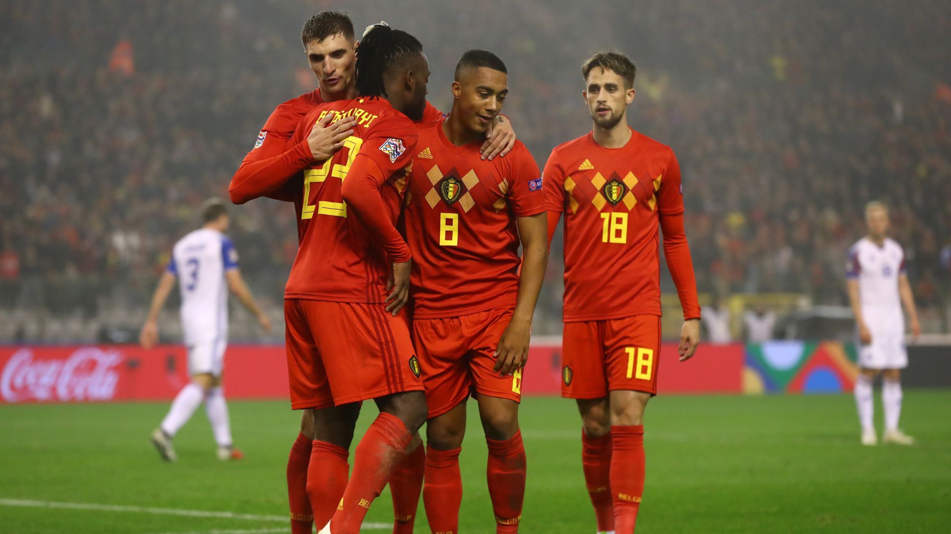 Michy Batshuayi Belgium Iceland