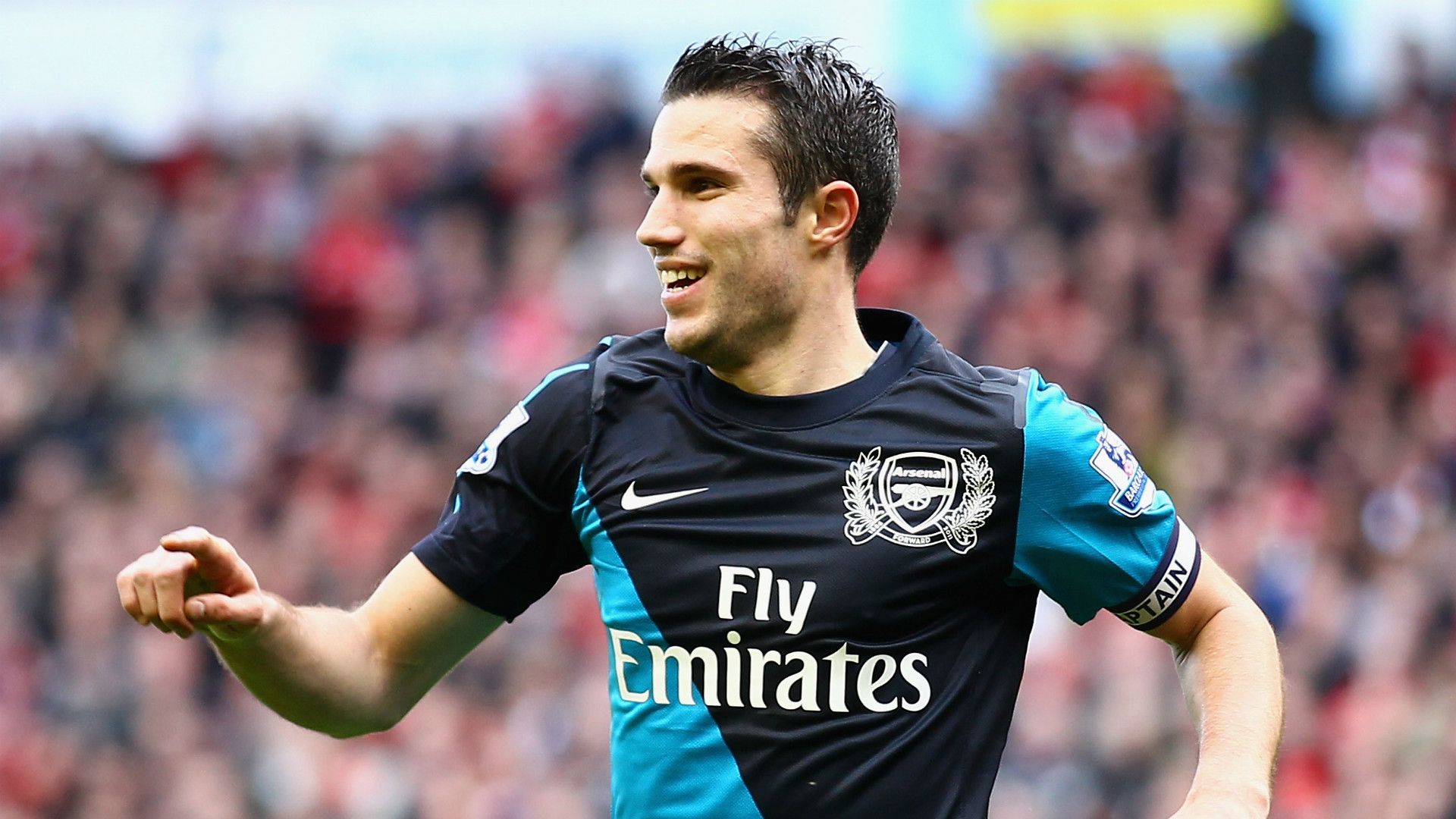 ARSENAL GOALSCORER Robin van Persie