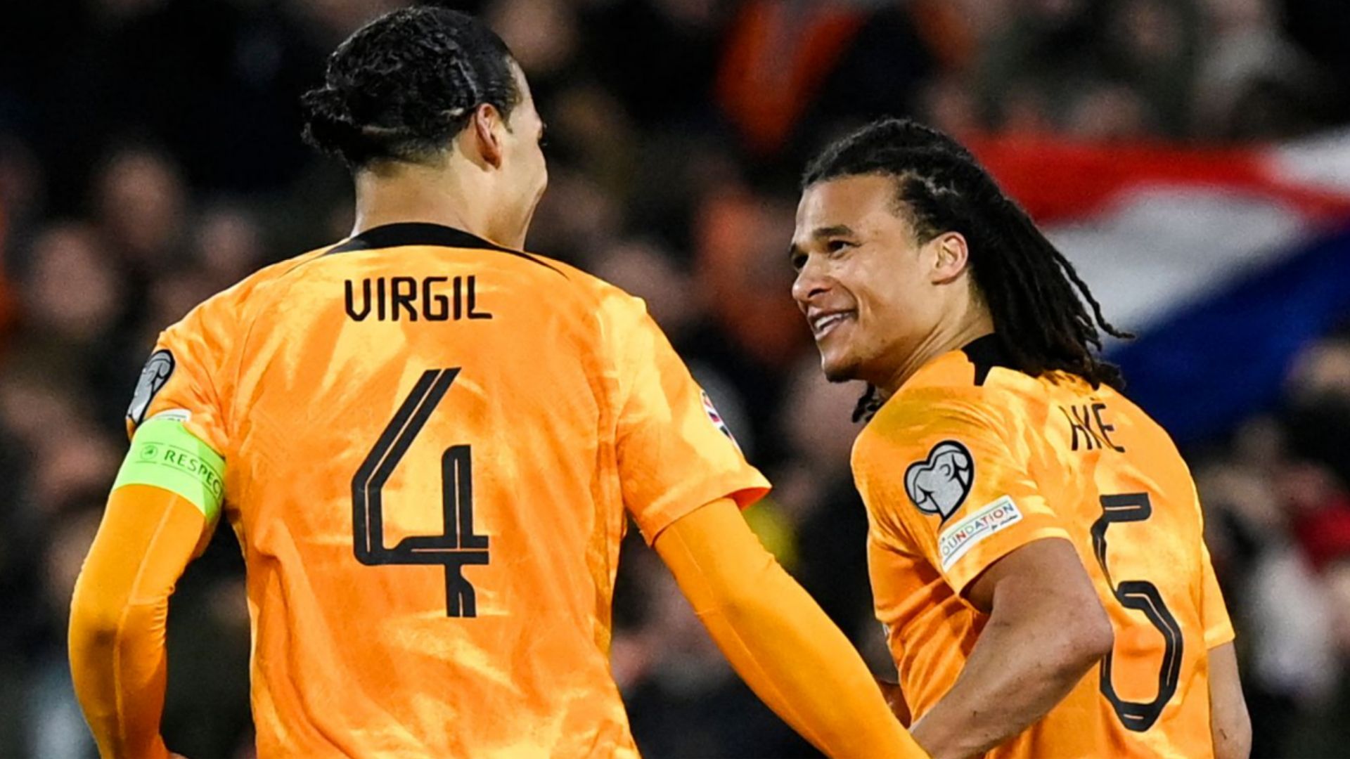 Virgil van Dijk Nathan Ake Netherlands