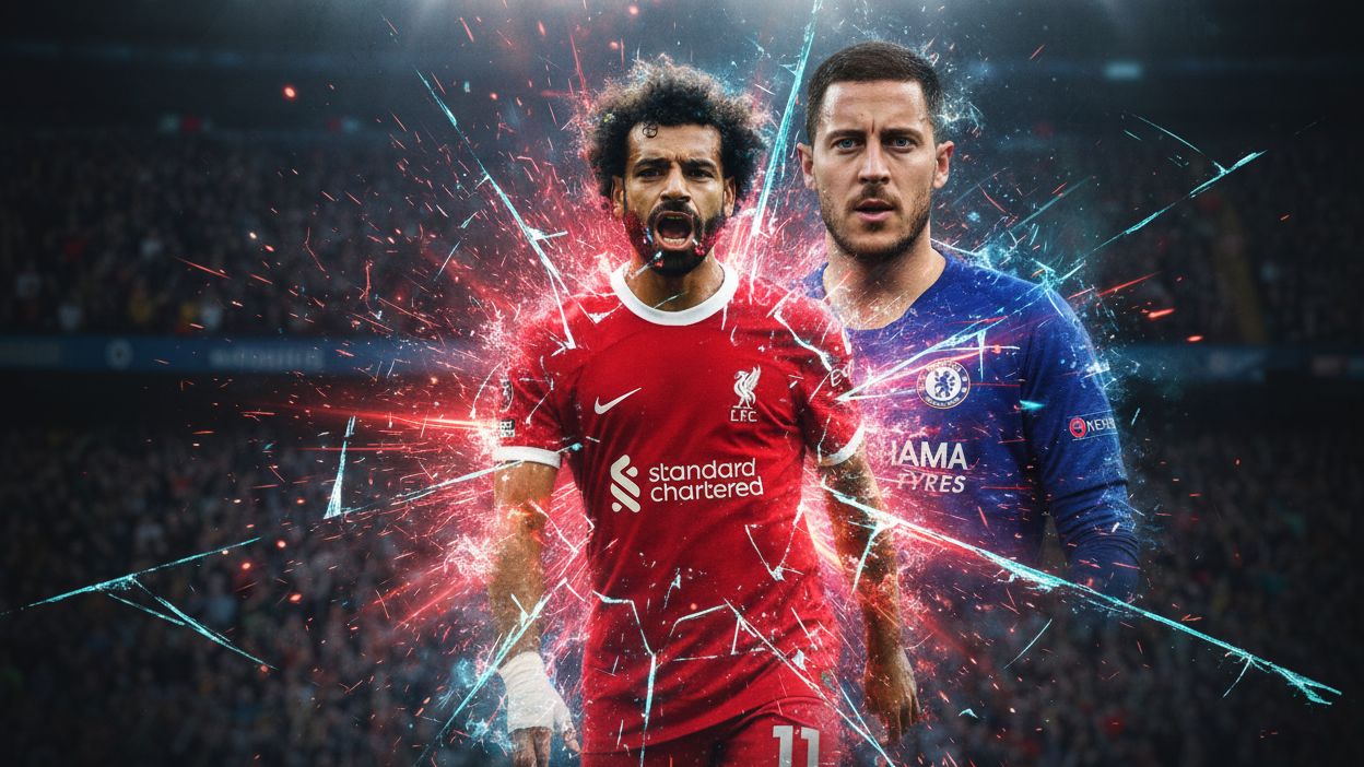 Mohamed Salah Hazard GOAL ONLY