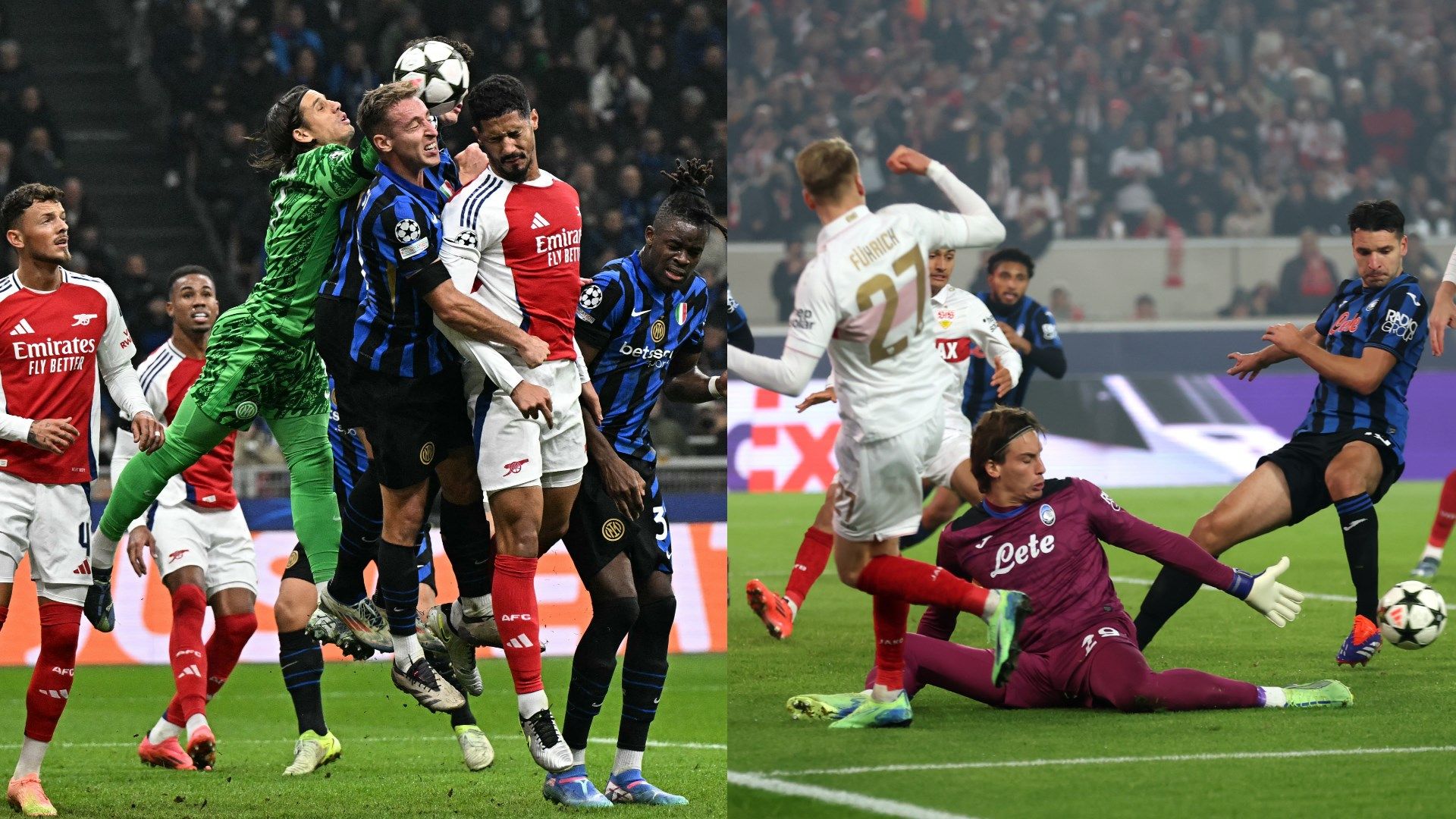 MIX Yann Sommer Inter Marco Carnesecchi Atalanta